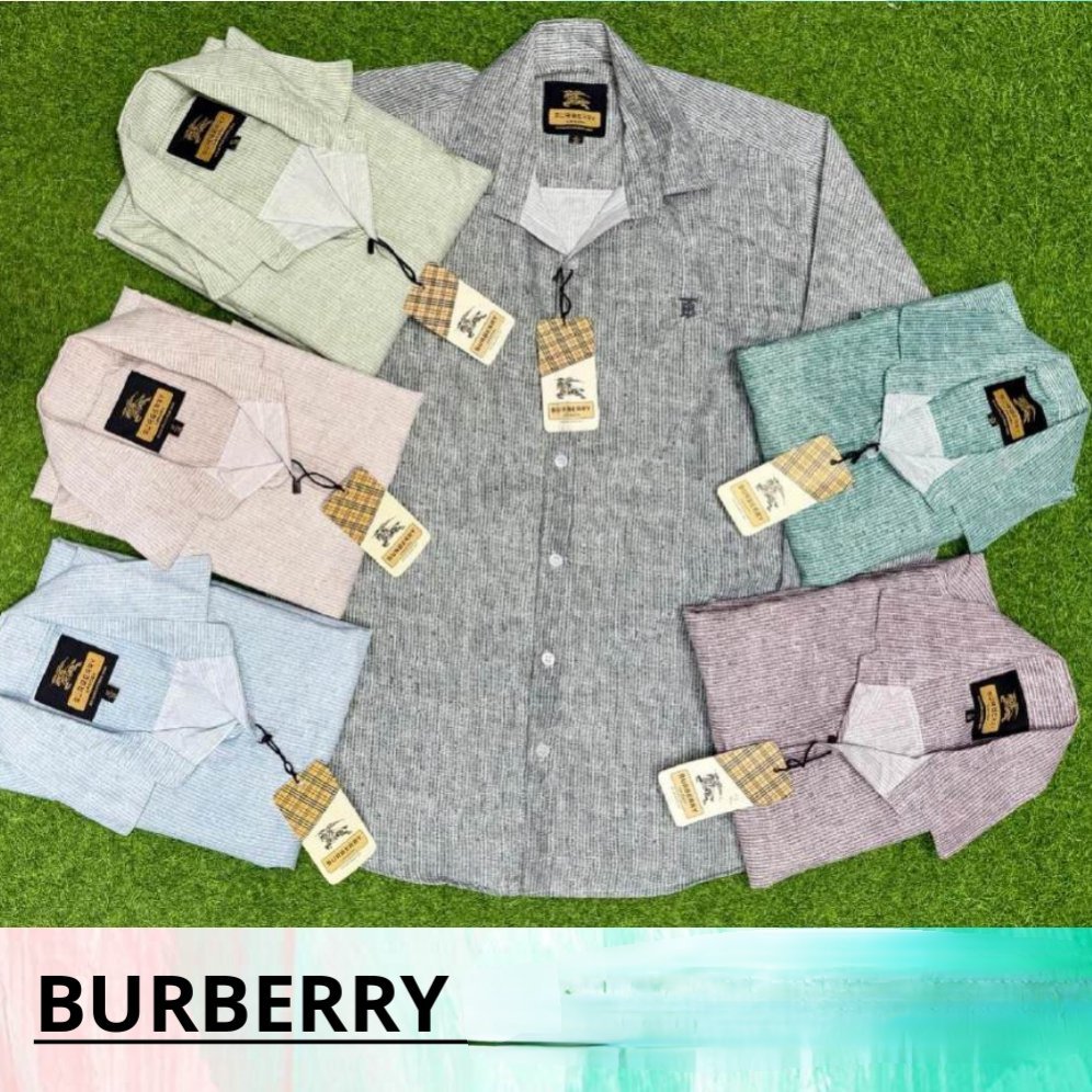 Men's Shirts- BURBERRY