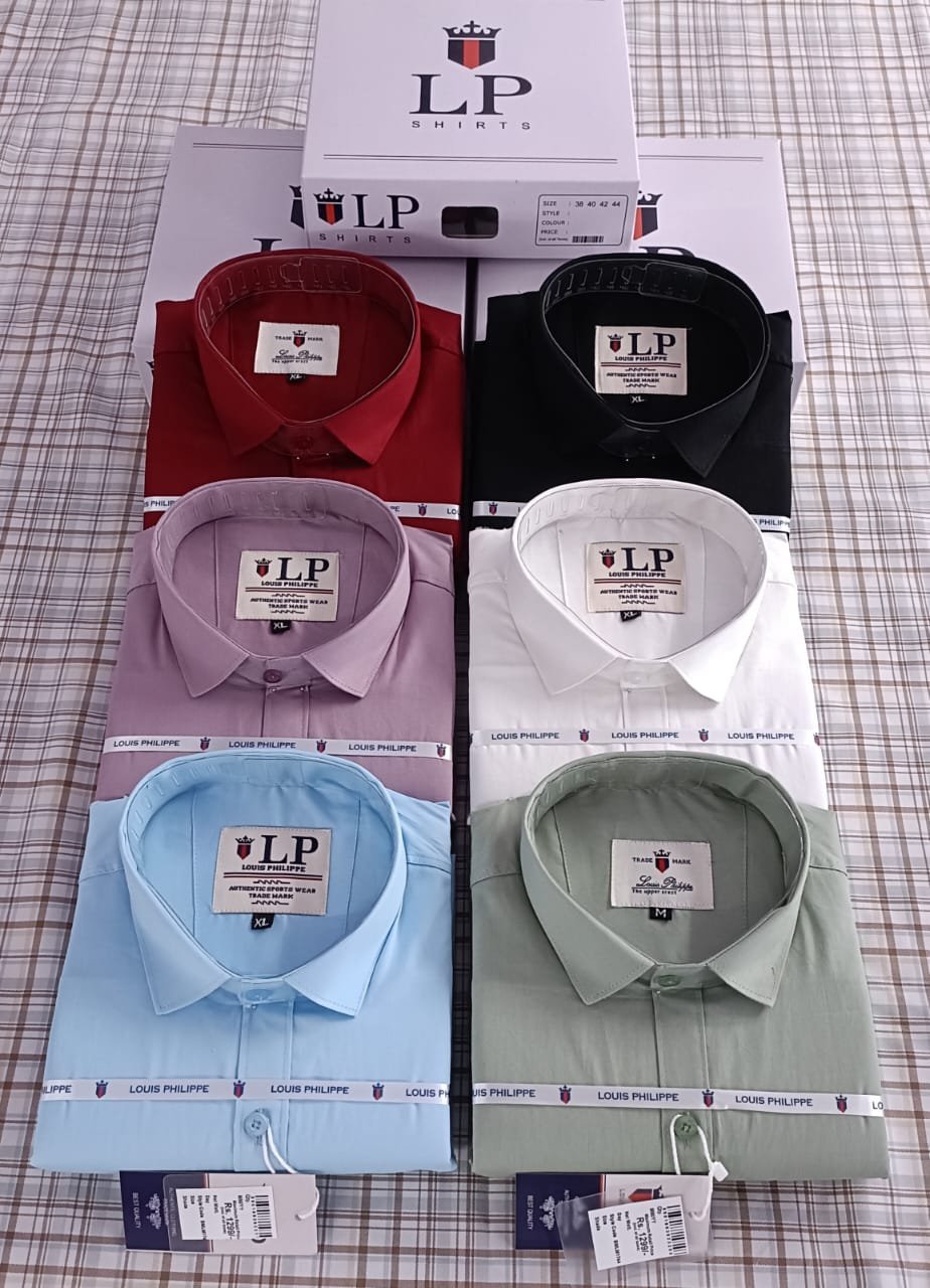 Men's Shirts Cotton Twill