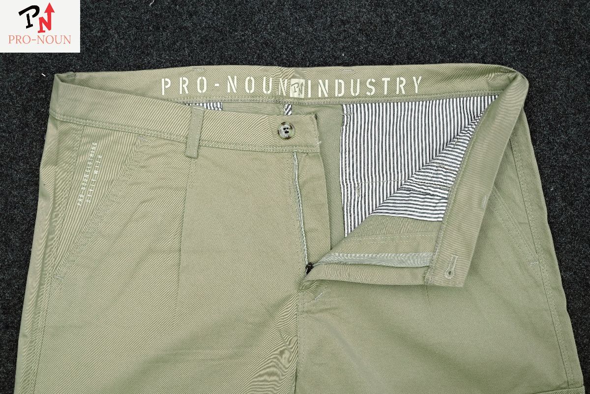 Pro-Noun Men's Straight Fit Cargo Pants D No- 1816 -Dark Pista