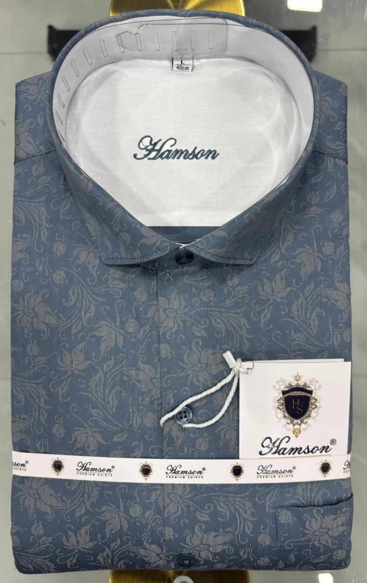 Hamson 100% Giza Cotton Printed  Men's Shirts