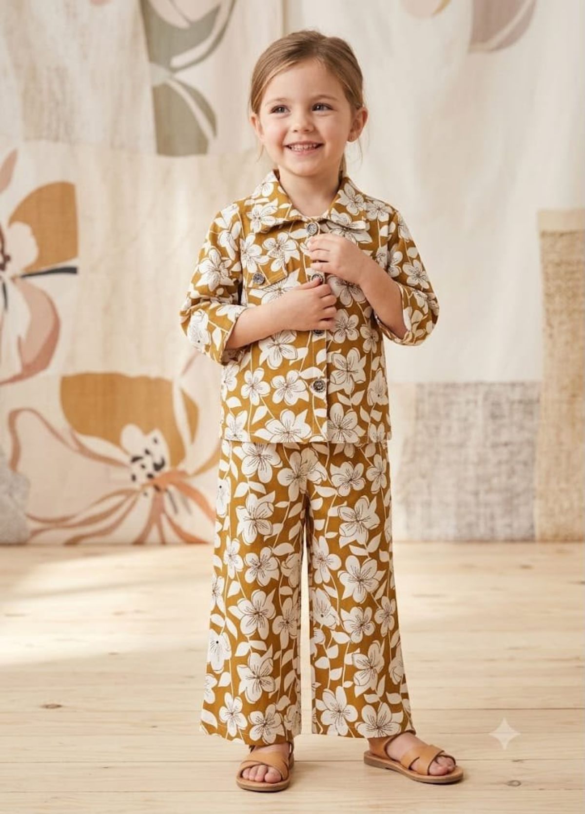 SG Fashion Kids girl top bottom Set