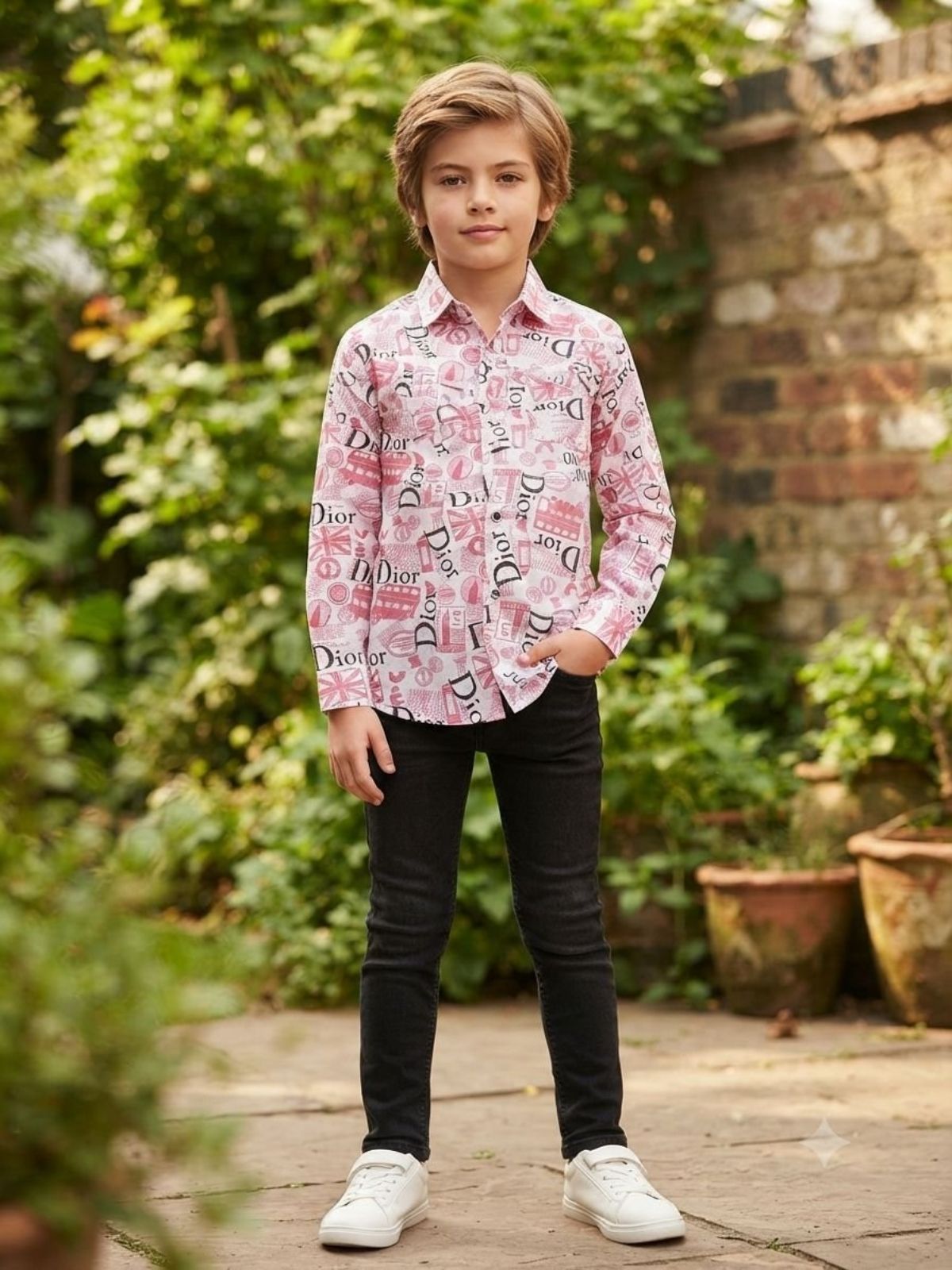 SG Fashion Kids Boys Shirts Set (Clone)