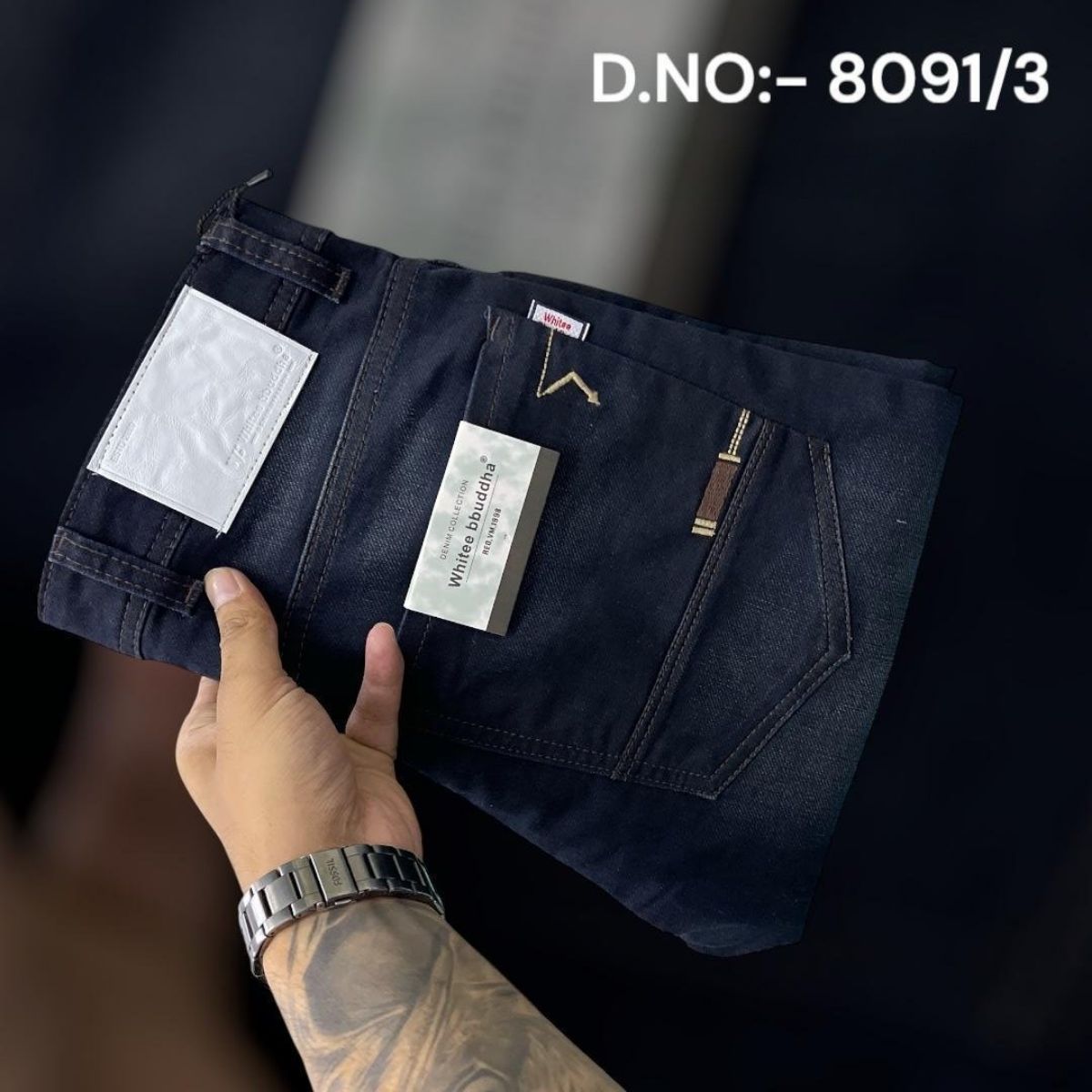 Whitee Budhha Men's RFD Jeans-8091/3 (30-38)