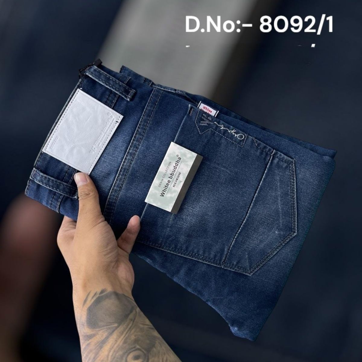 Whitee Budhha Men's RFD Jeans-8092/1 (30-38)
