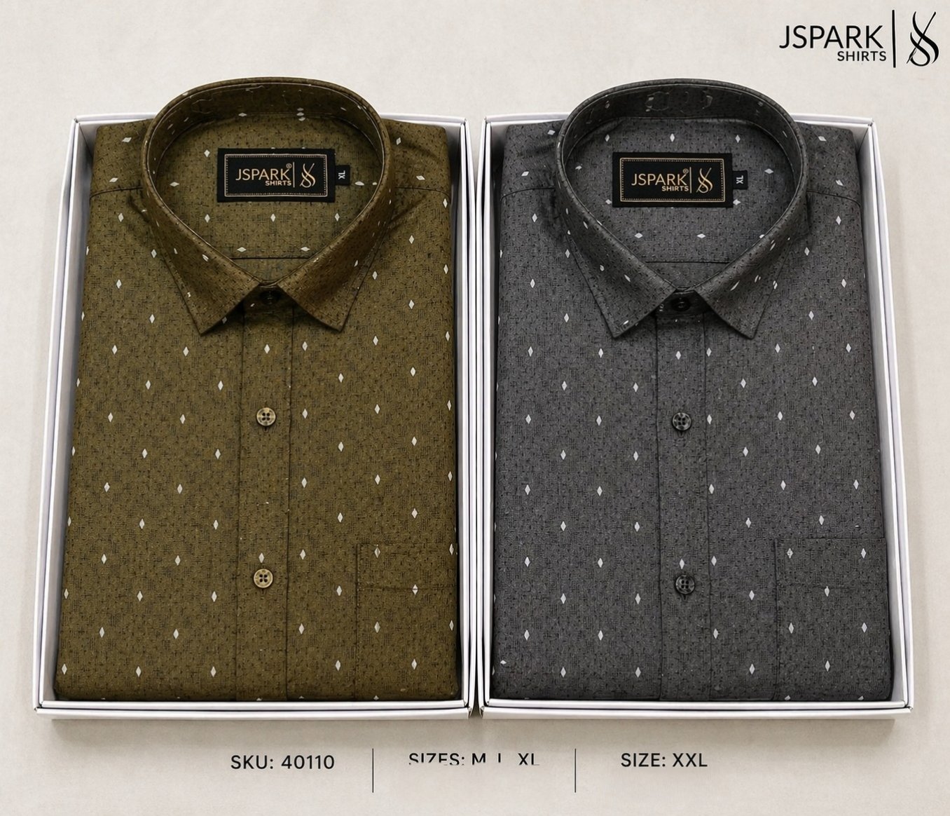 Jspark Shirts- 40110 (XXL)