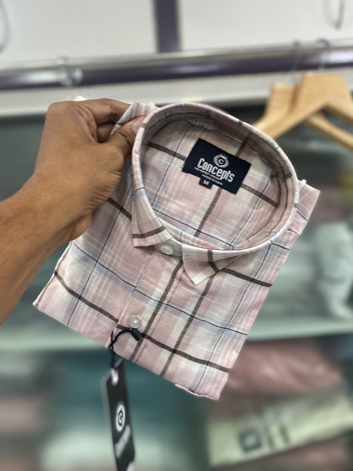 Concepts Men's Shirts Cotton Linen (2XL-4XL)