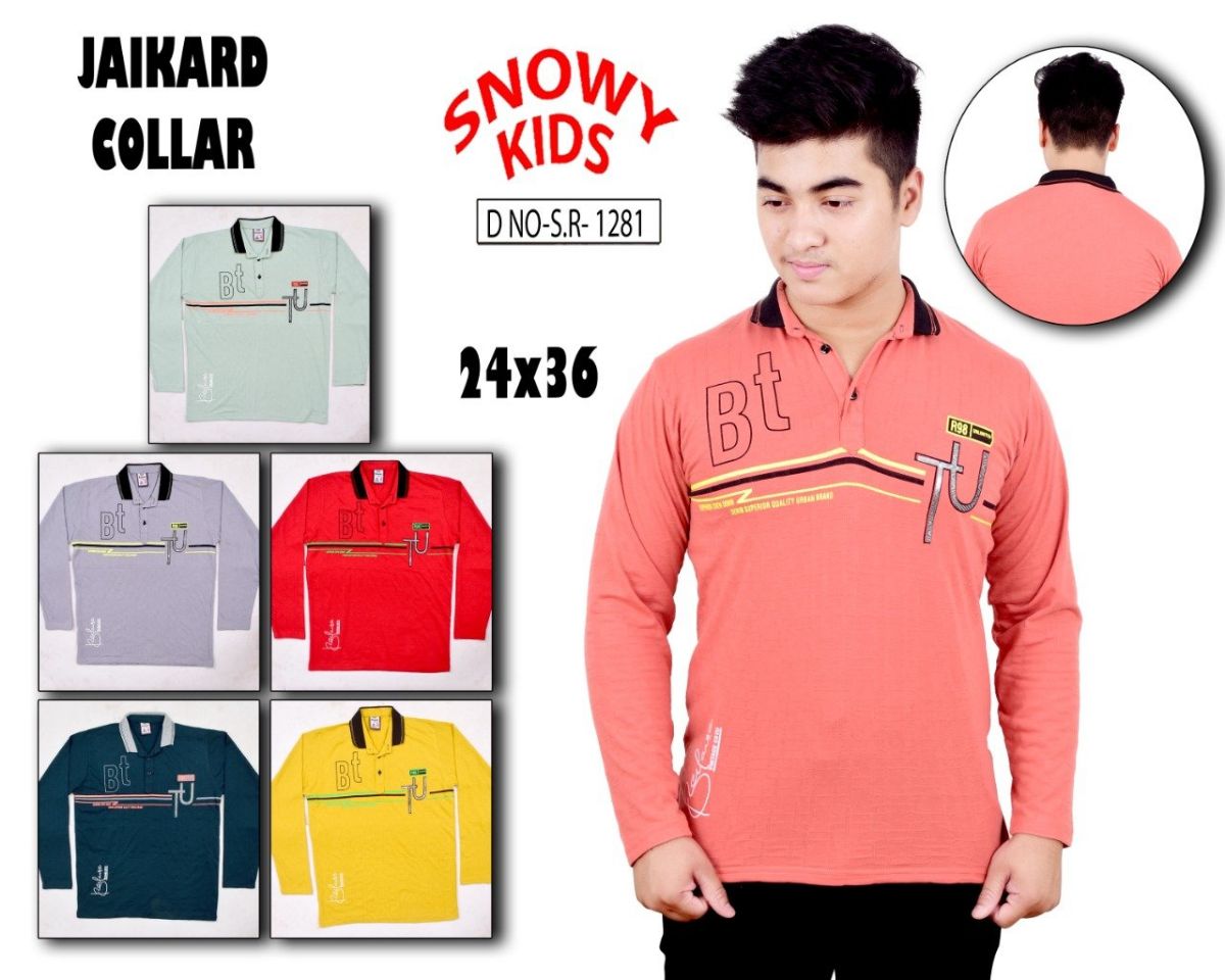 Kids Full Sleeve T-shirts - SR 1281