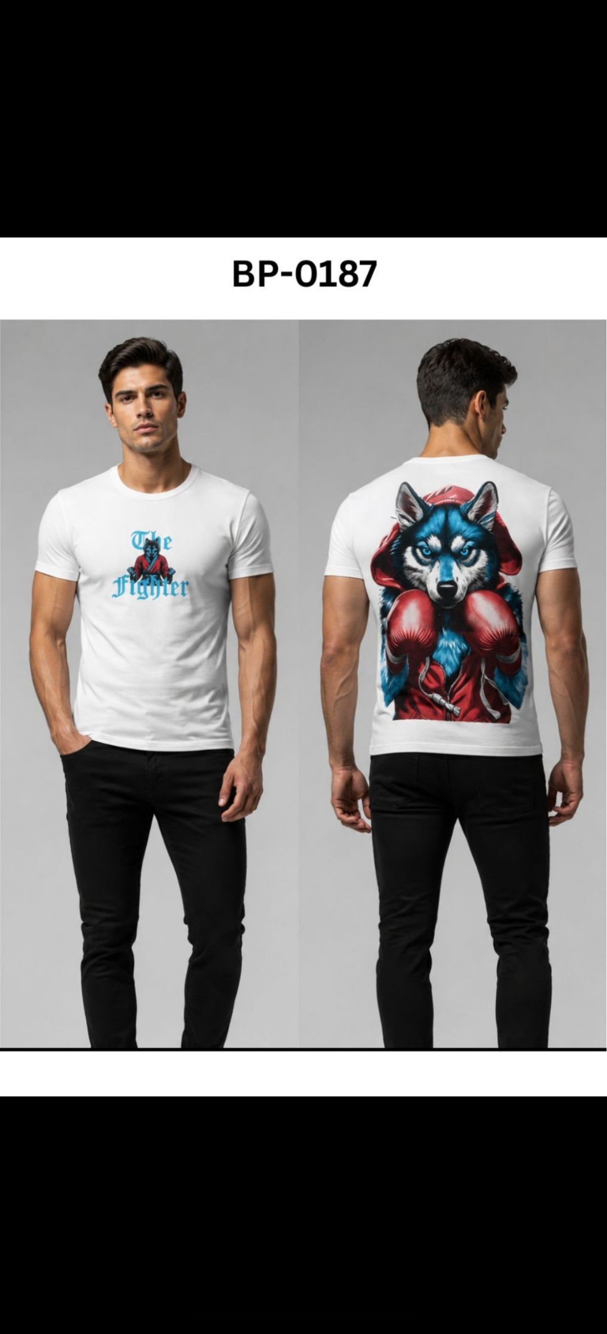 TOMHIDDLE MENS PRINTED T-SHIRT- A4-BP-0187