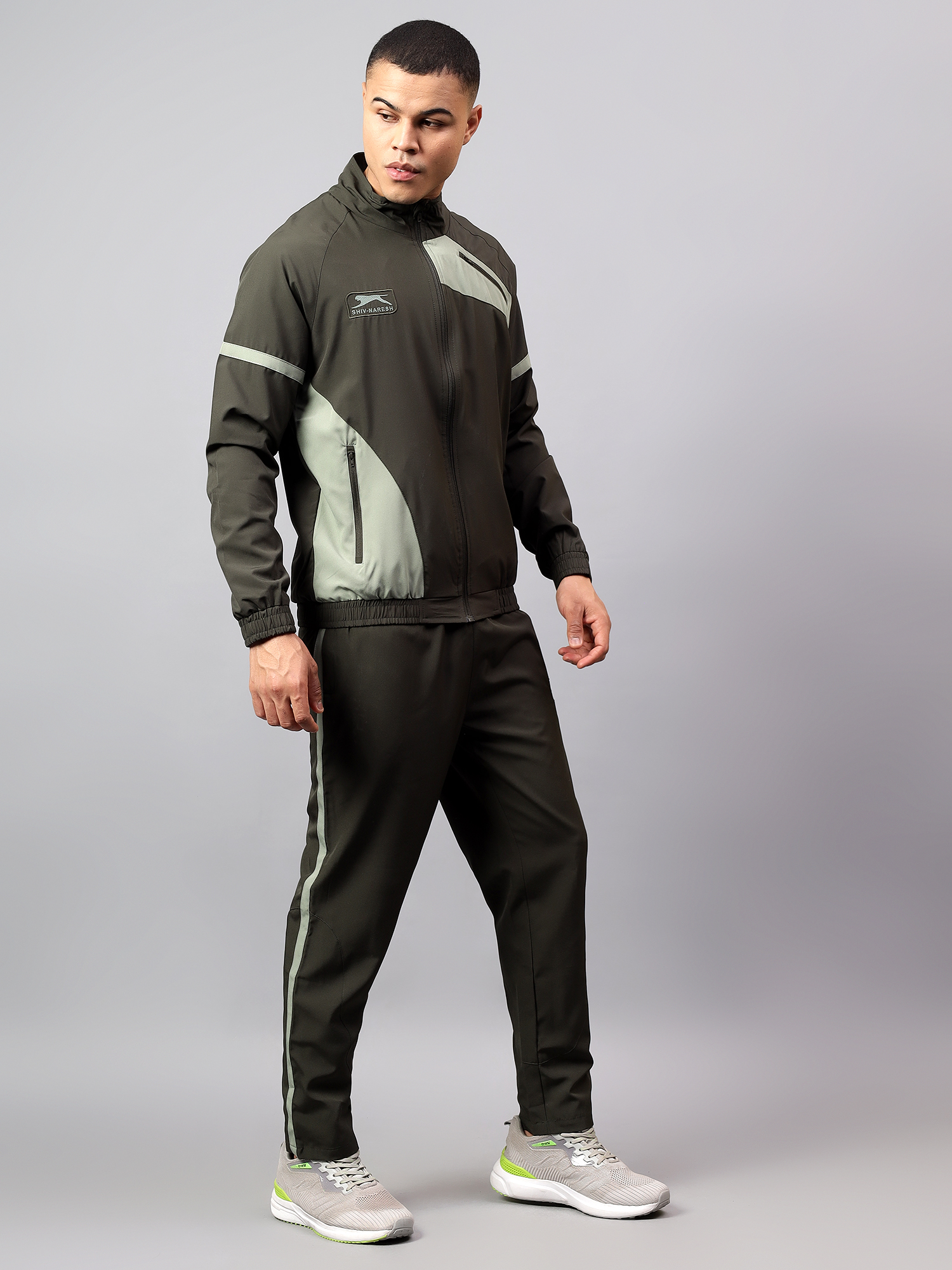 Men's Tracksuit  SNTSW109M-Olive/Pista-S