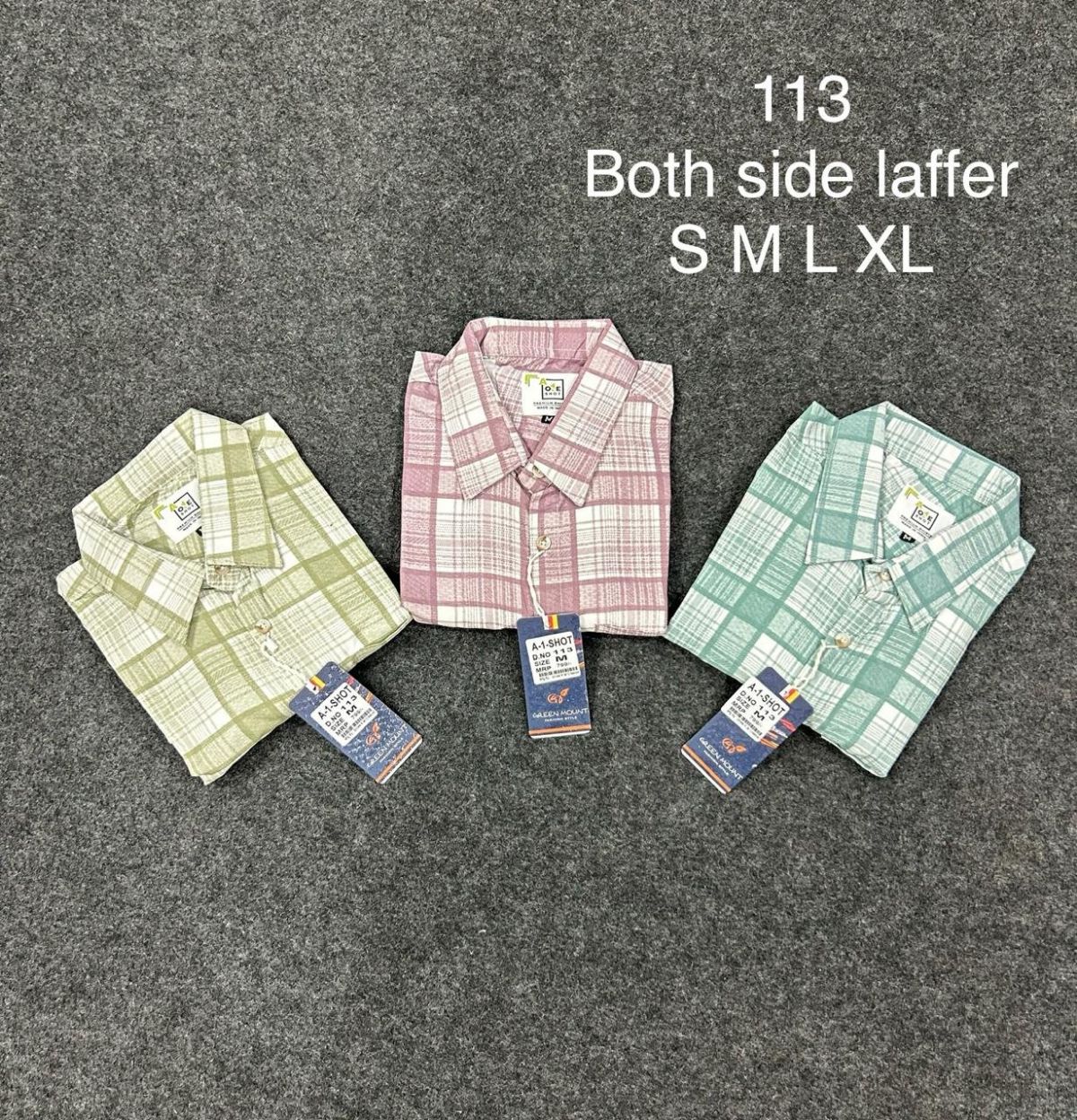 Shree Yash Both Side Laffer Men's Shirts-113