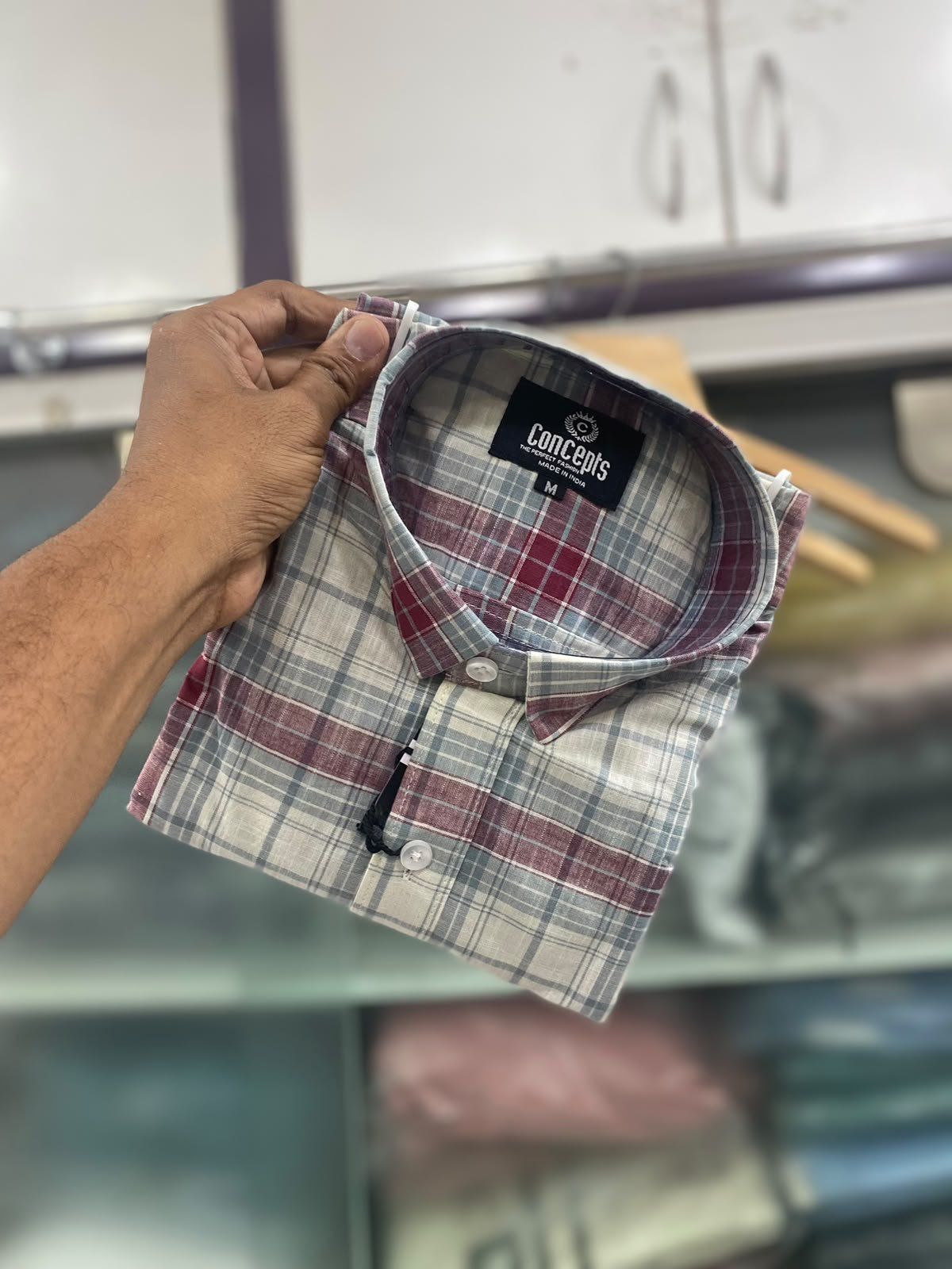 Concepts Men's Shirts Cotton Linen (2XL-4XL)