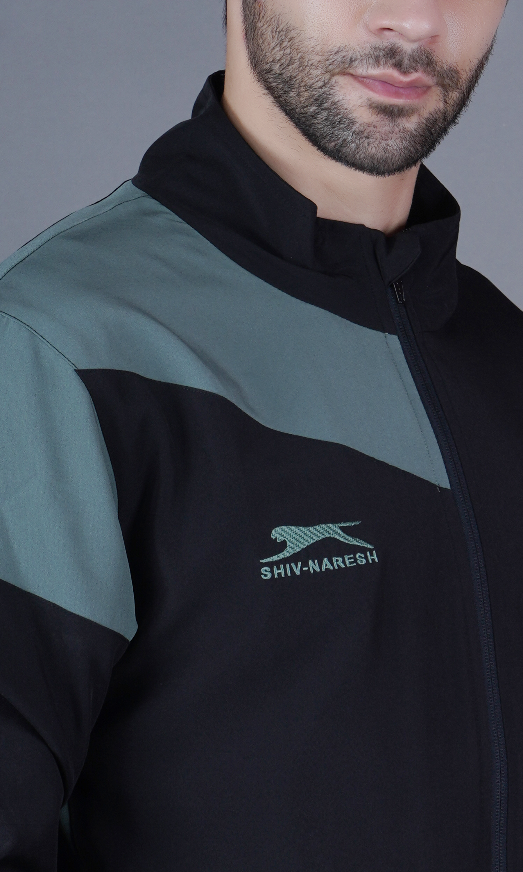 Men's Tracksuit  SNTSW108M-Black/Pista-M