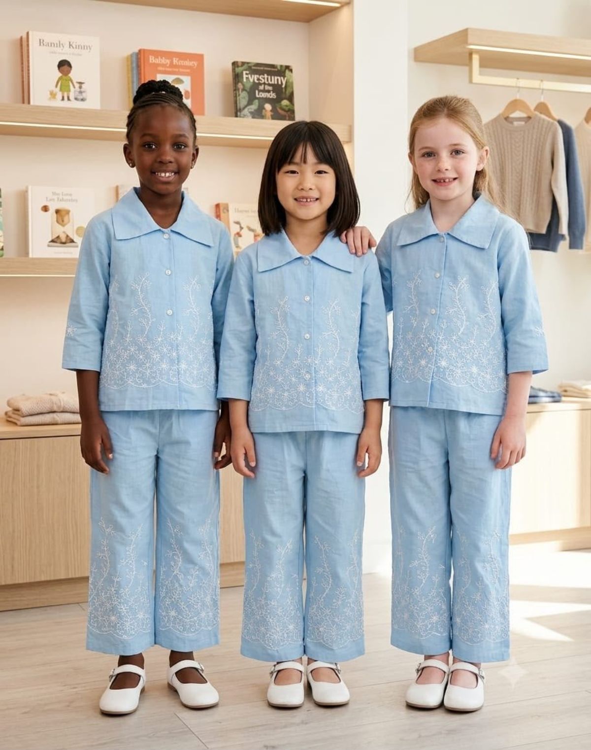 SG Fashion Kids girl top bottom Set