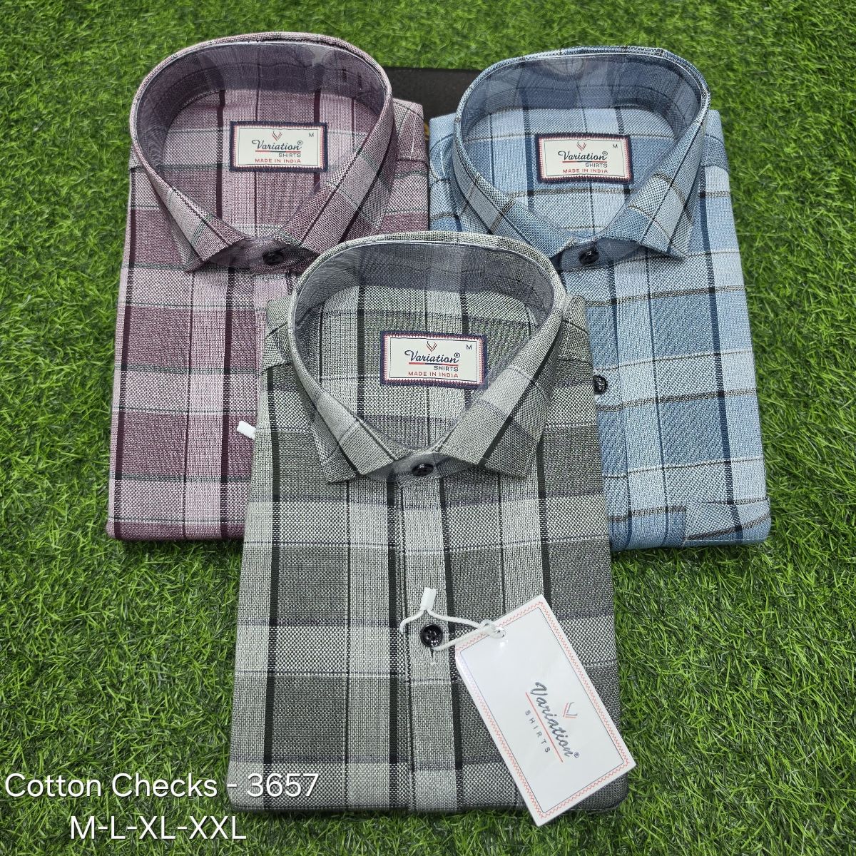 Variation Men's Shirts-3657