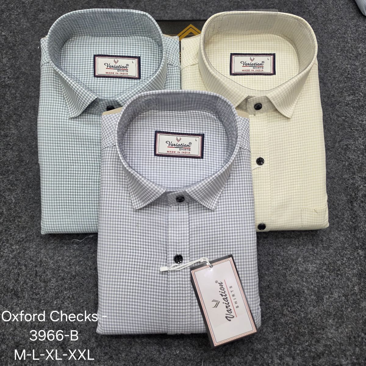Variation Men's Shirts- 3966-B