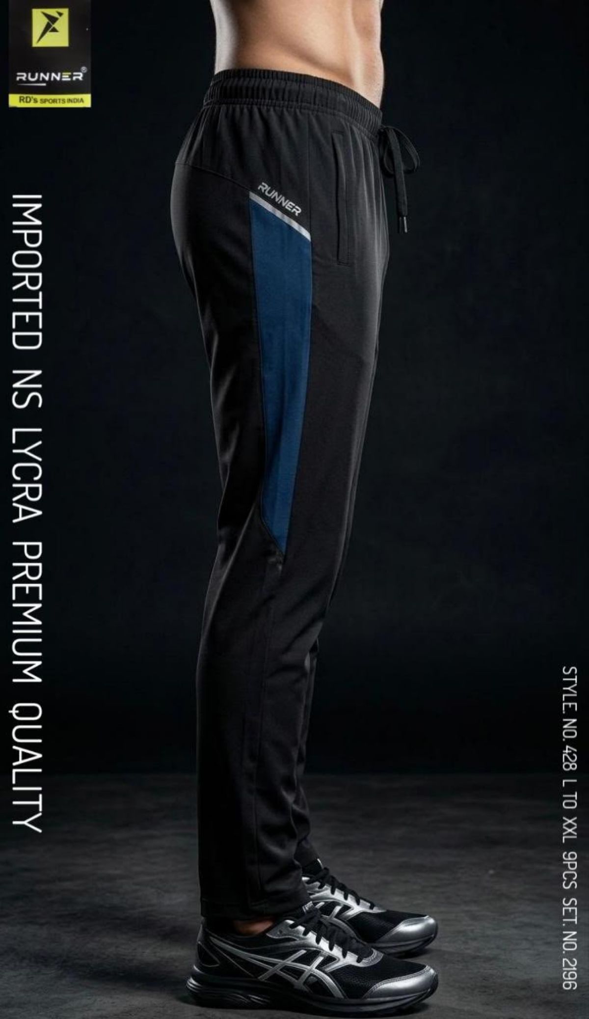 RUNNER Men's Trackpants D No- 428