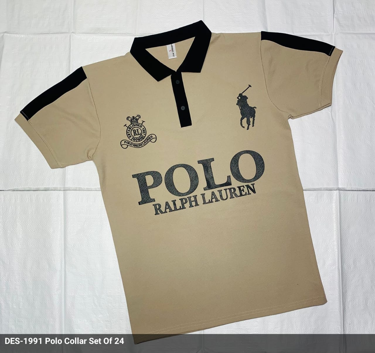 Mens Half Sleeve Polo NeckTshirt 1991
