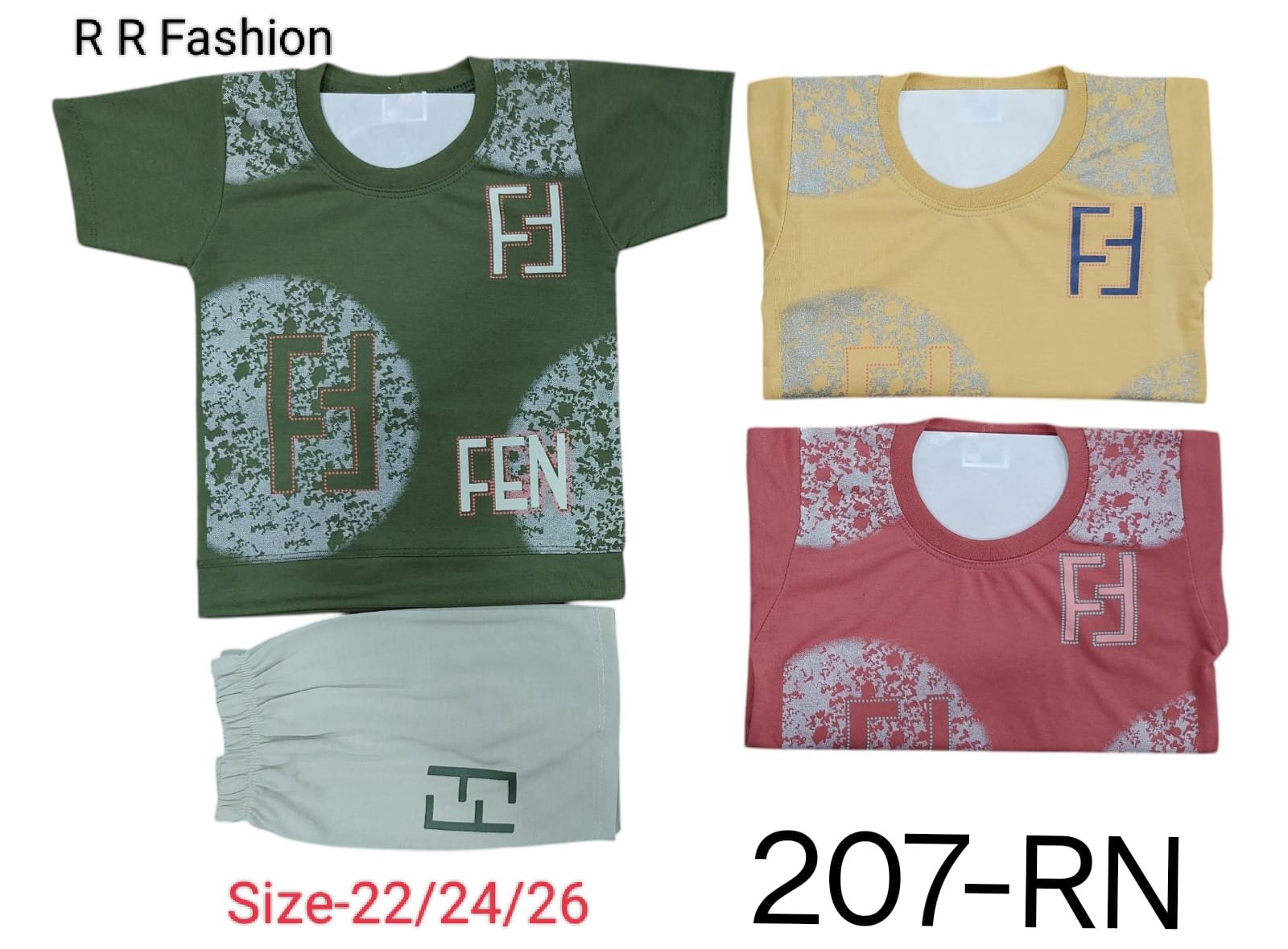 R R FASHION- Kids Clothing Set - 207-RN