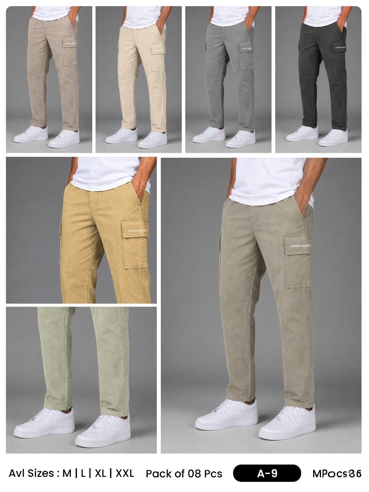 Men's Cargo Pants- A-9