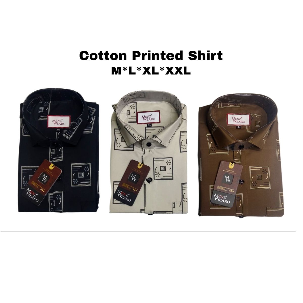 Menz Premium Quality Men's Printed Shirts