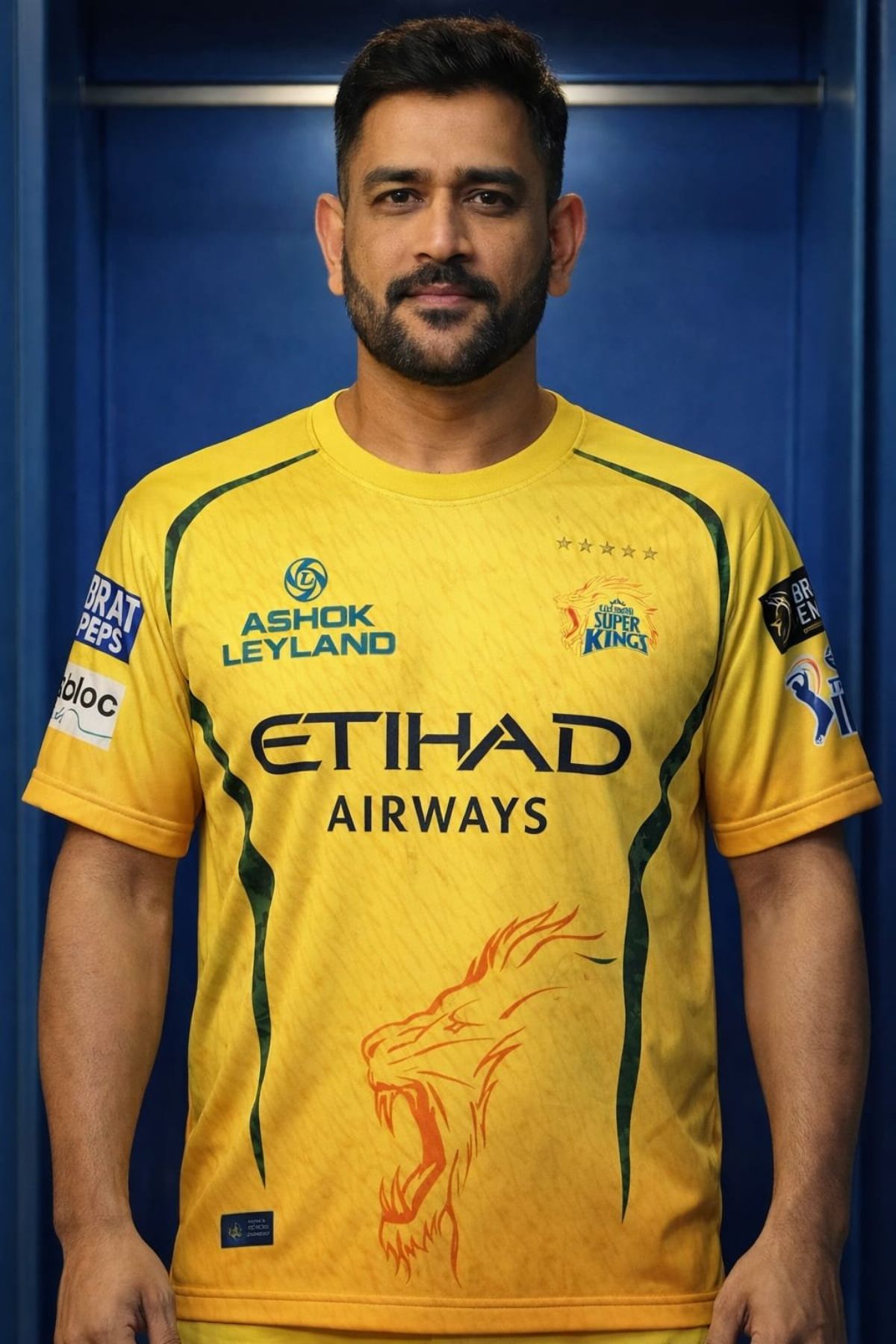Men's Football Jersey Front & Back Sleeve Round Neck- IPL 2026