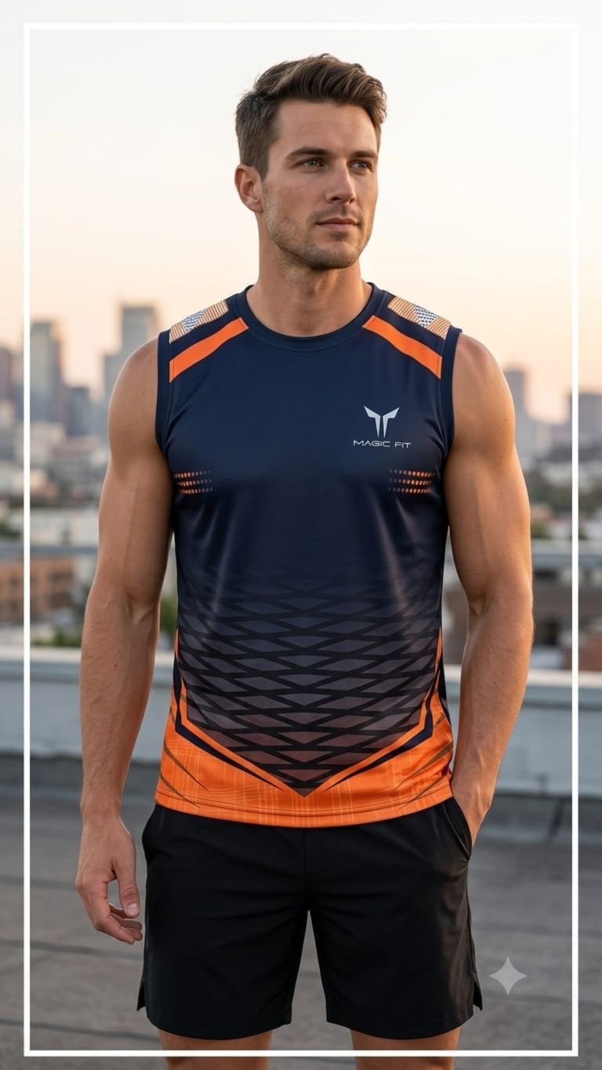 Men's Sublimation T-shirt Article No- 2059 ORG