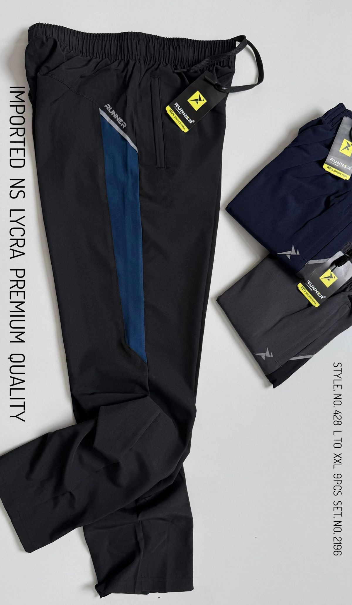 RUNNER Men's Trackpants D No- 428