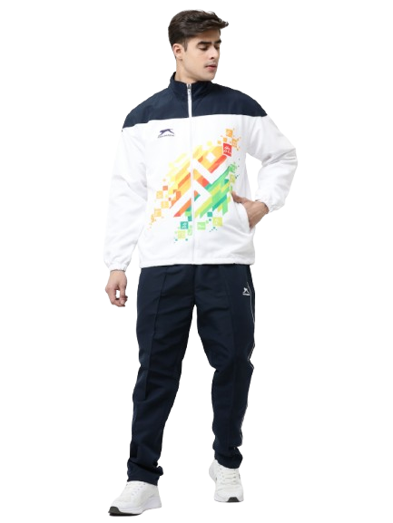 Men's Tracksuit  974-Multi Color-H/S-M-TZ