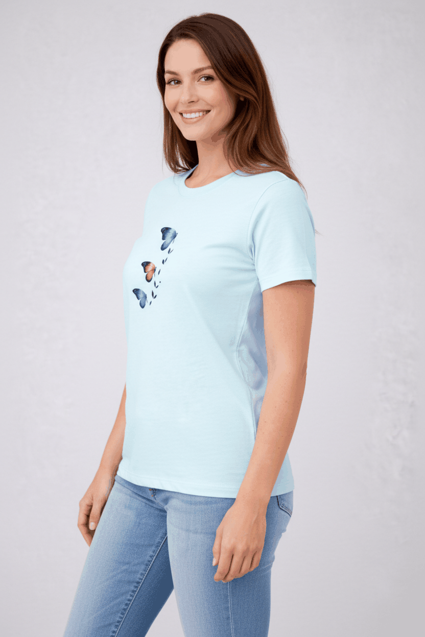 Round neck tshirt