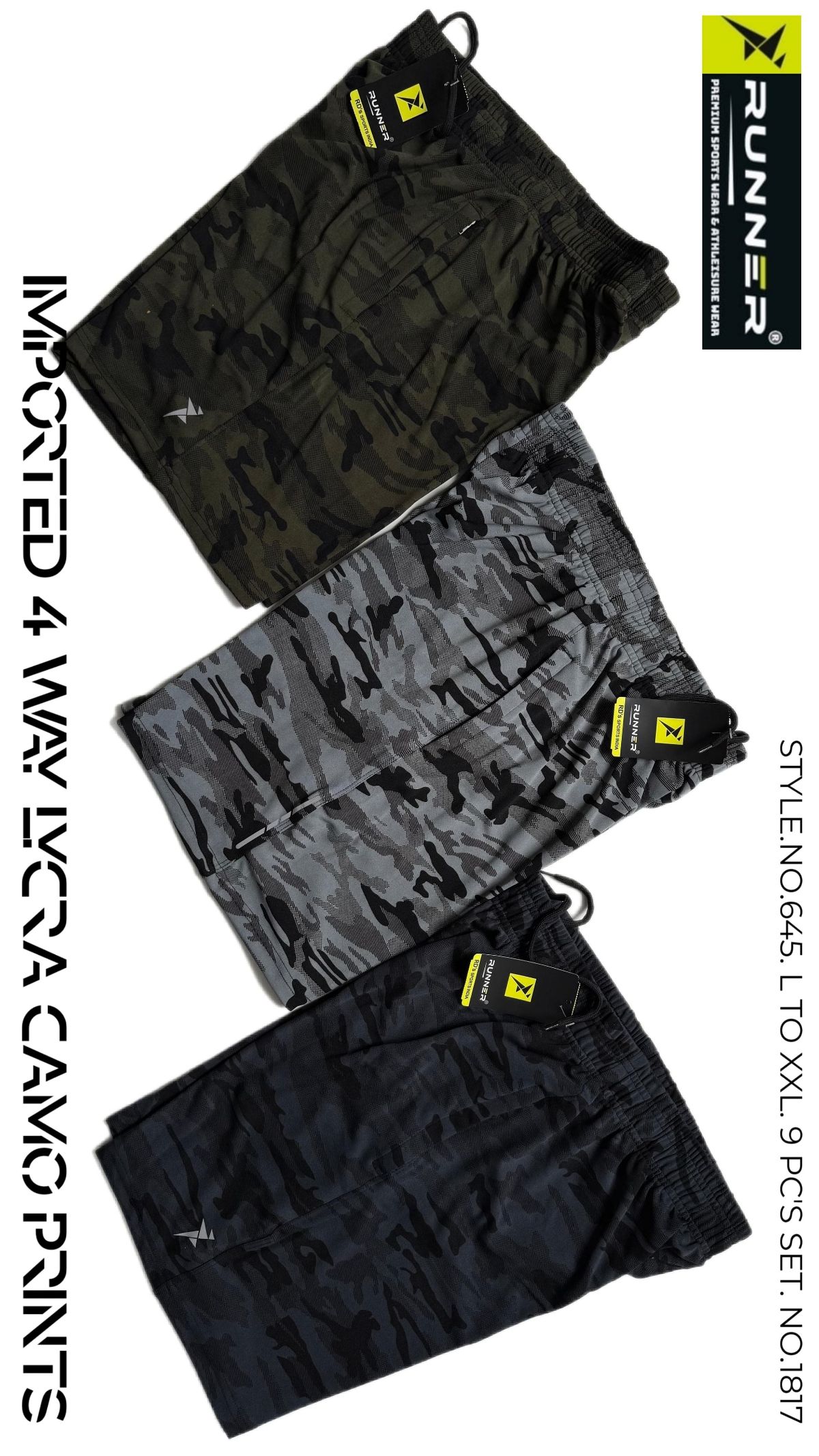 RUNNER Men's Sports Shorts -645