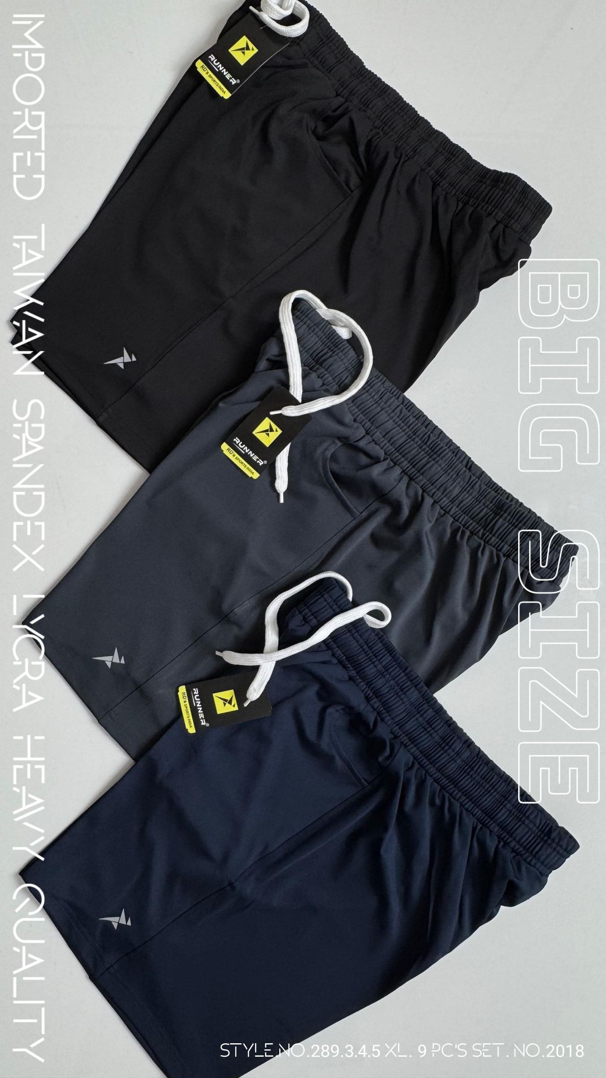 RUNNER Men's Sports Shorts Set D No - 289