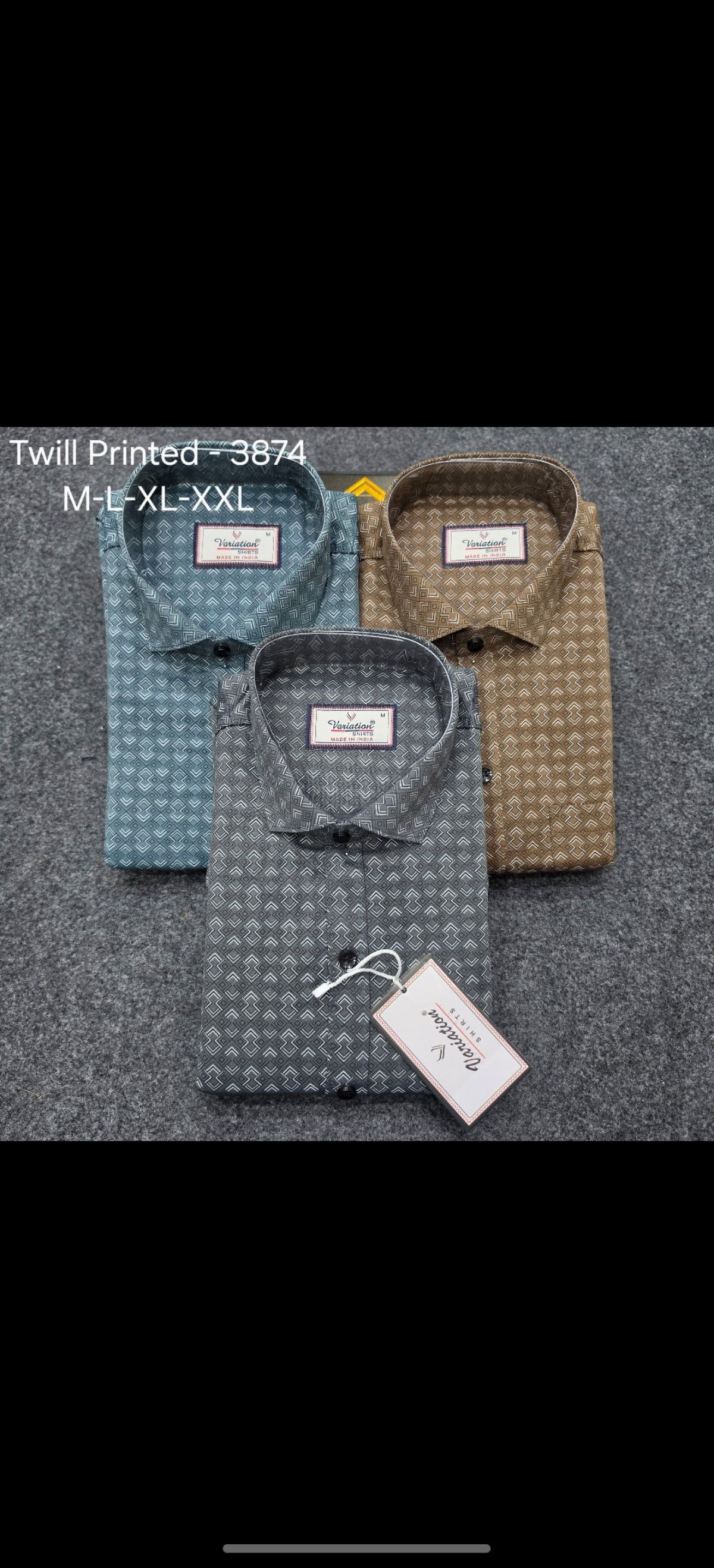 Variation Men's Shirts-3874