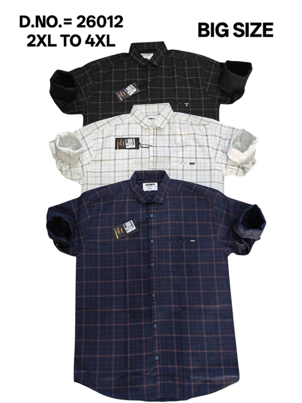 Ranker Men's Shirts- D No-26012