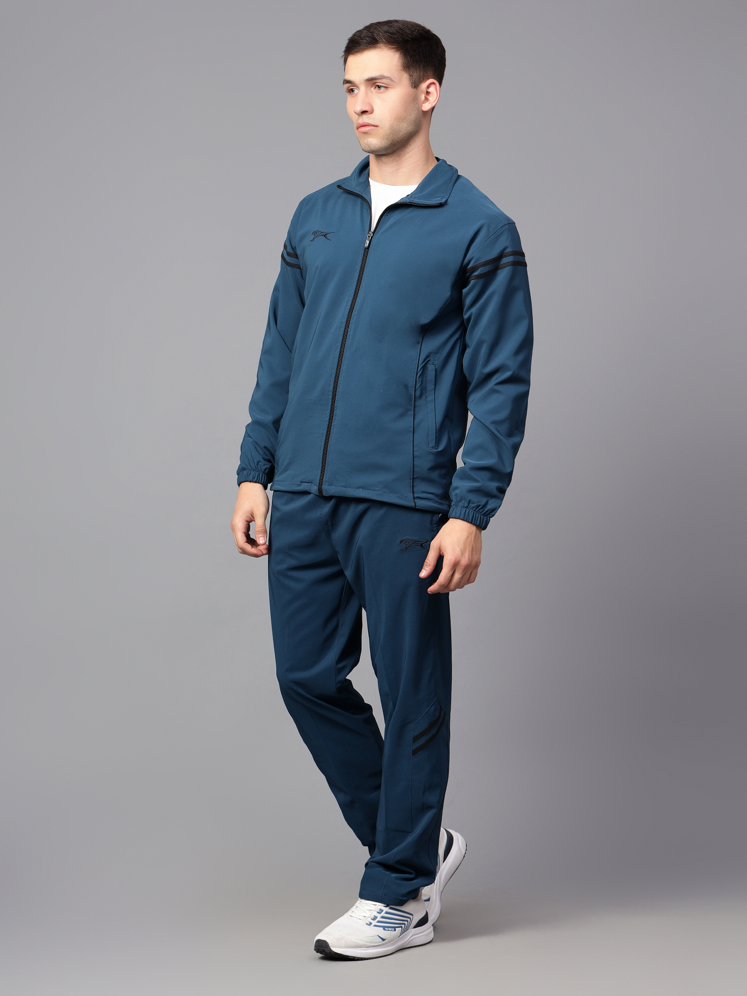 Men's Tracksuit  448B-NS-Air Force/Black-XXL