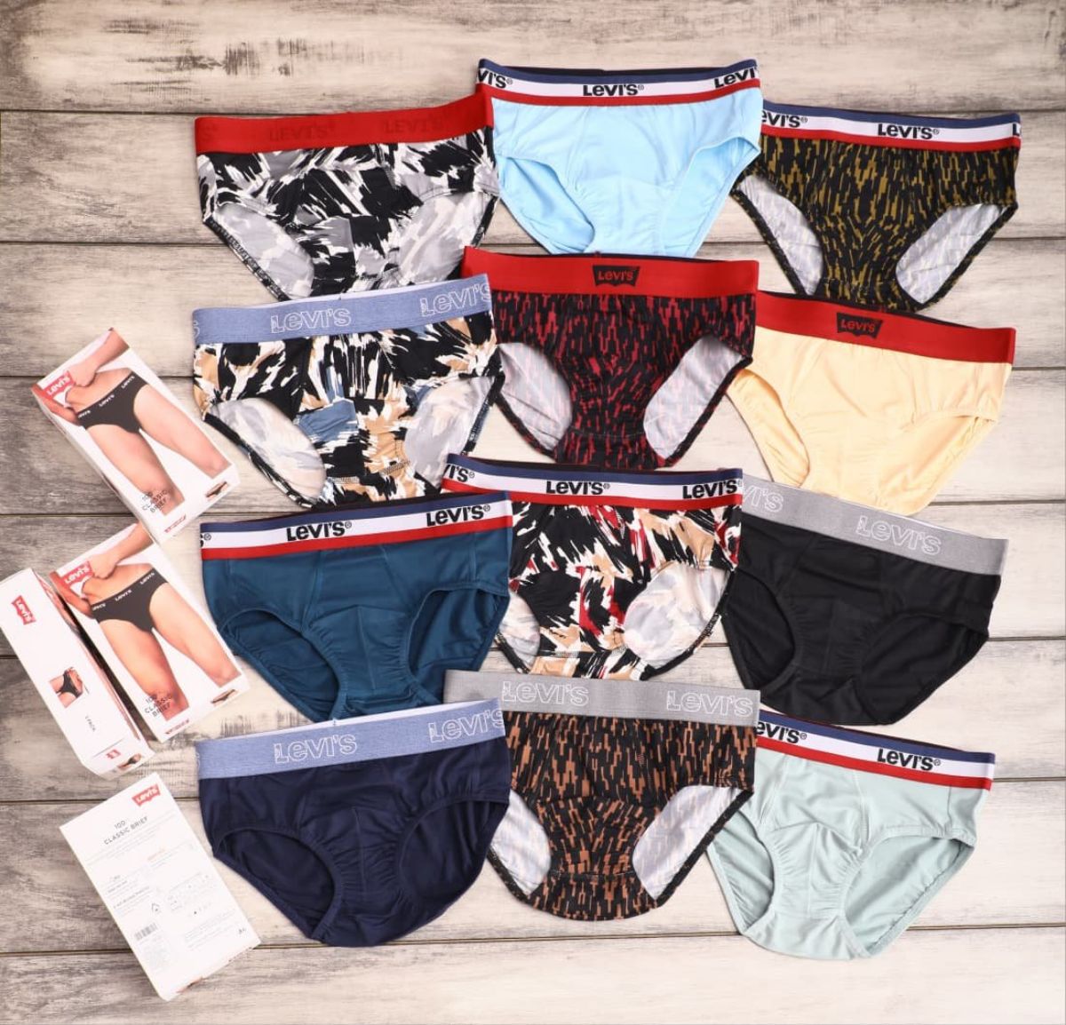 LEVIS MENS BRIEF PREMIUM QUALITY BOX  M to 2XL