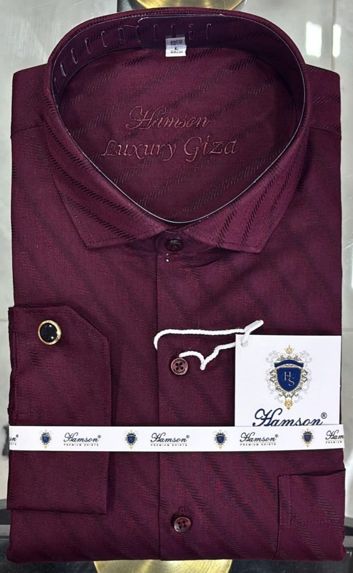 Hamson Italian Giza Cotton Designer Wear Shirts