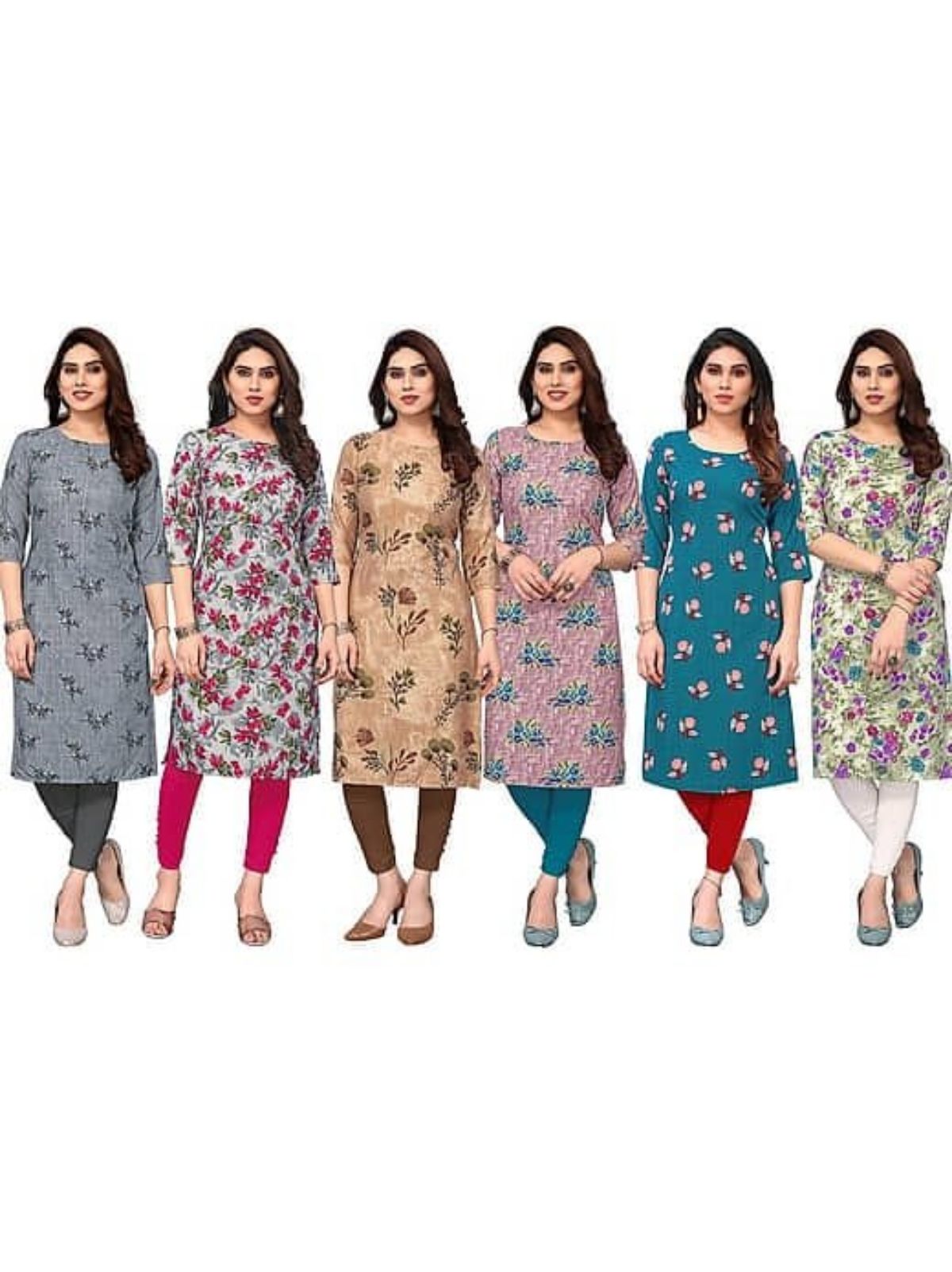 Women's Printed Cotton Kurti