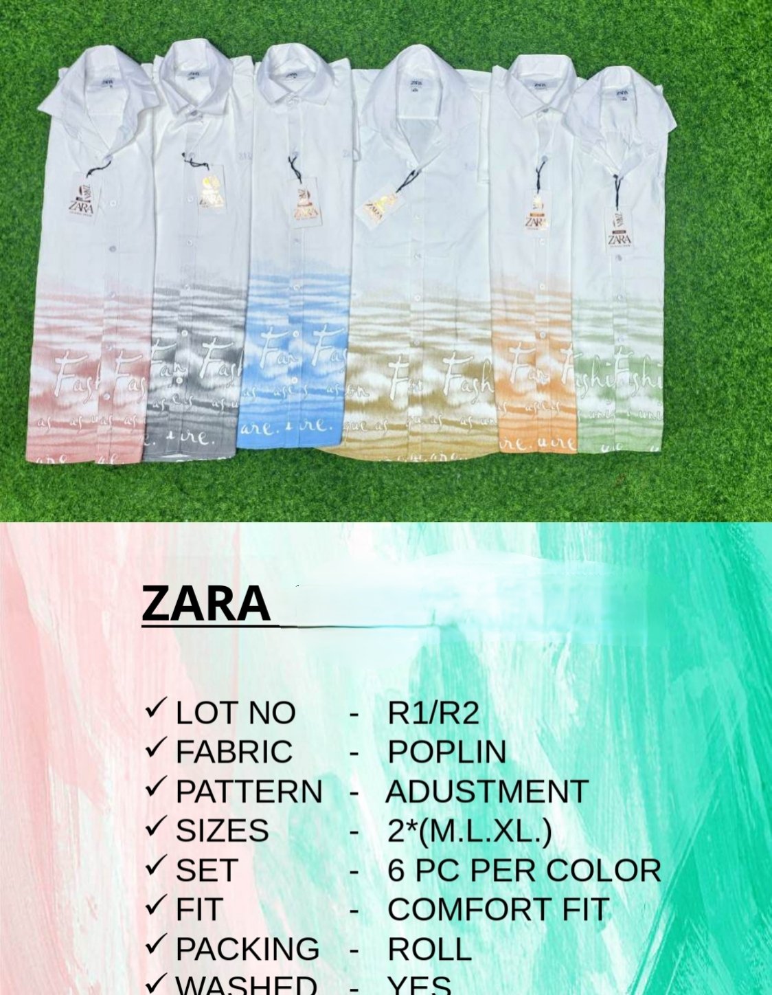 Men's Shirts- ZARA