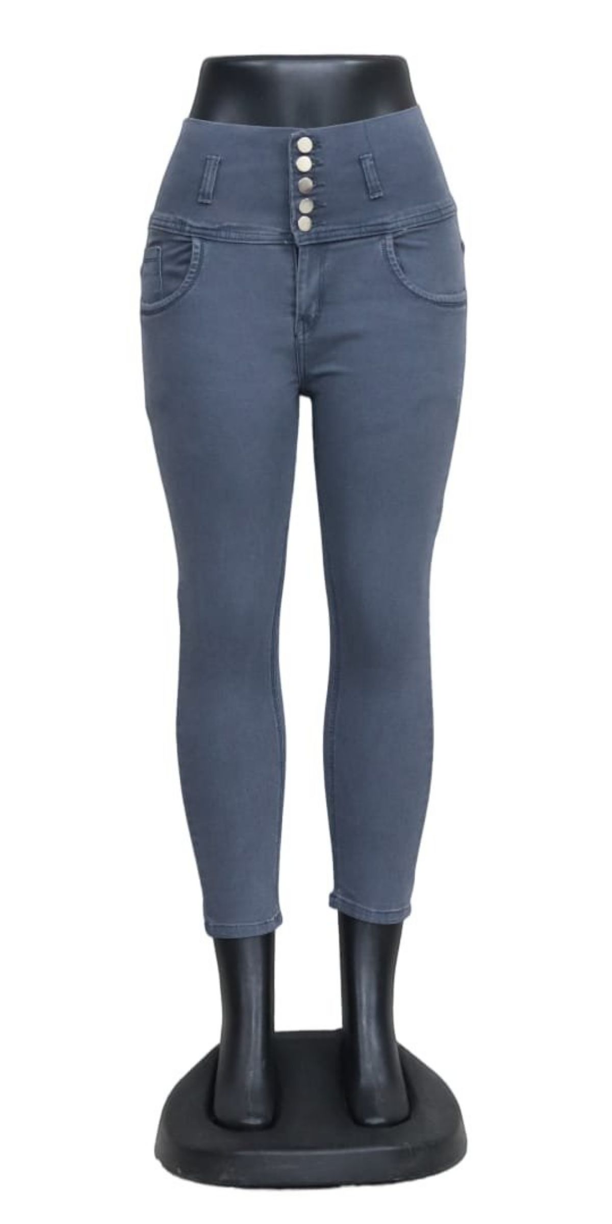 Women's 5 Button Jeans- Yi79