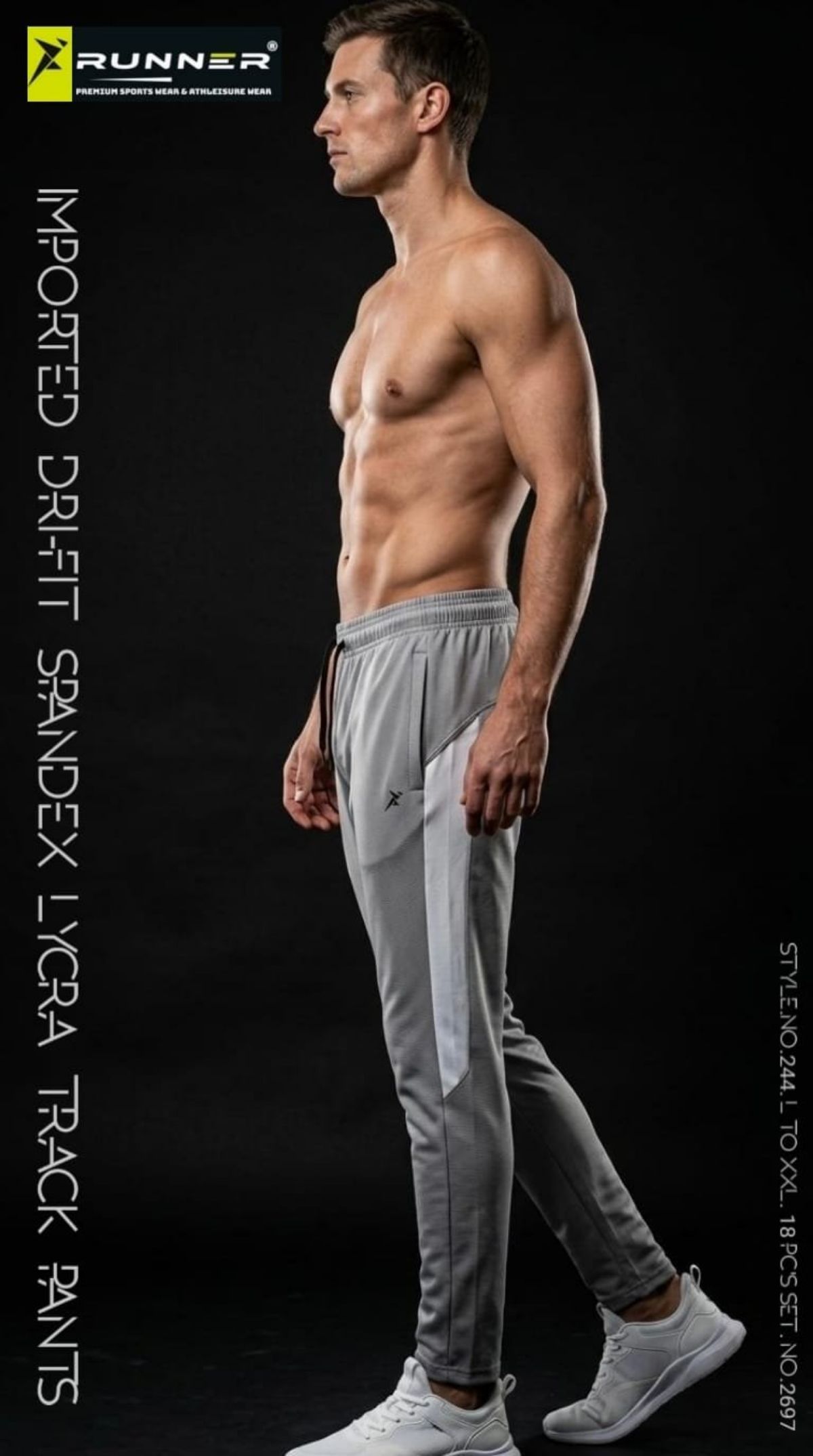 RUNNER Men's Trackpants D No- 244