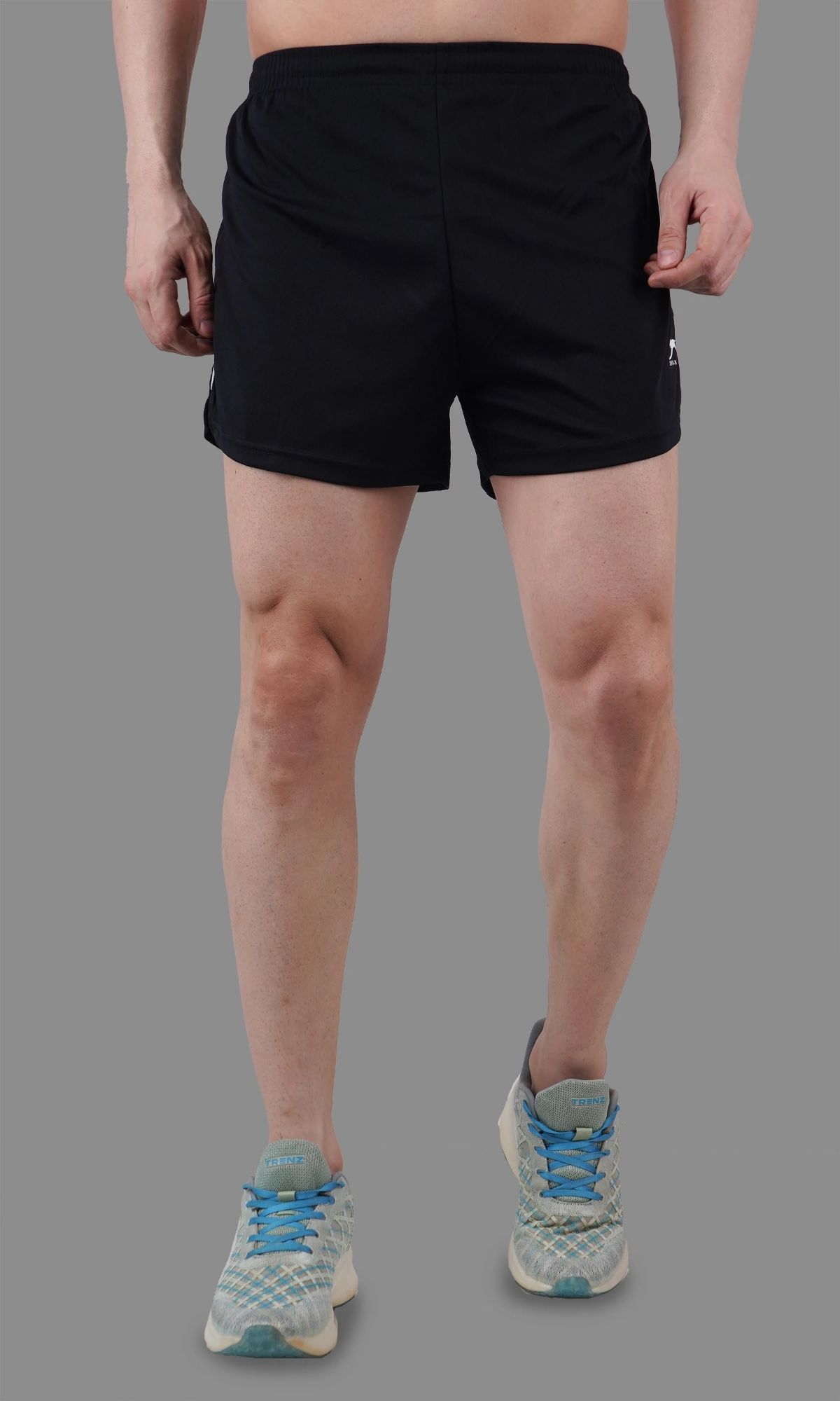 Athletic Shorts With Side Stripe