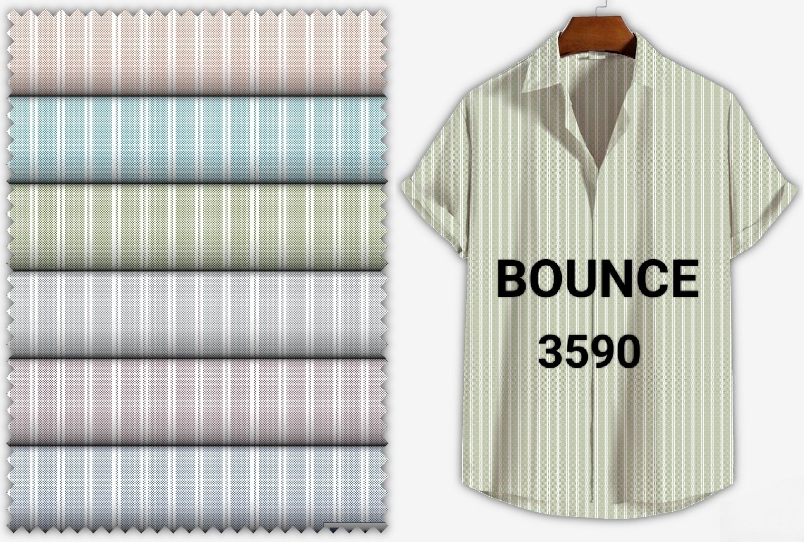 Ranker Men's Shirts- Bounce 3590
