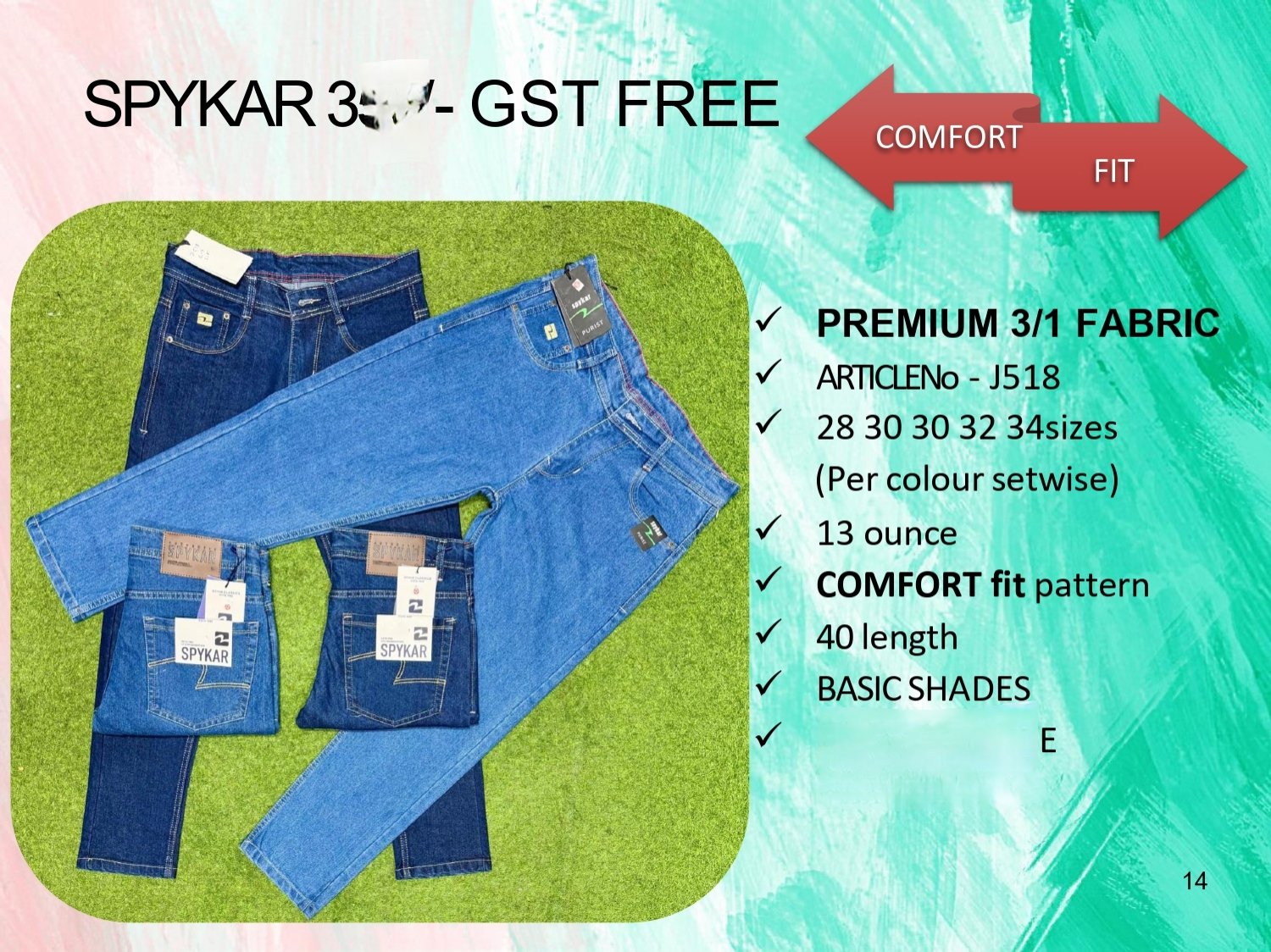 Men's Denim Jeans- SPYKAR