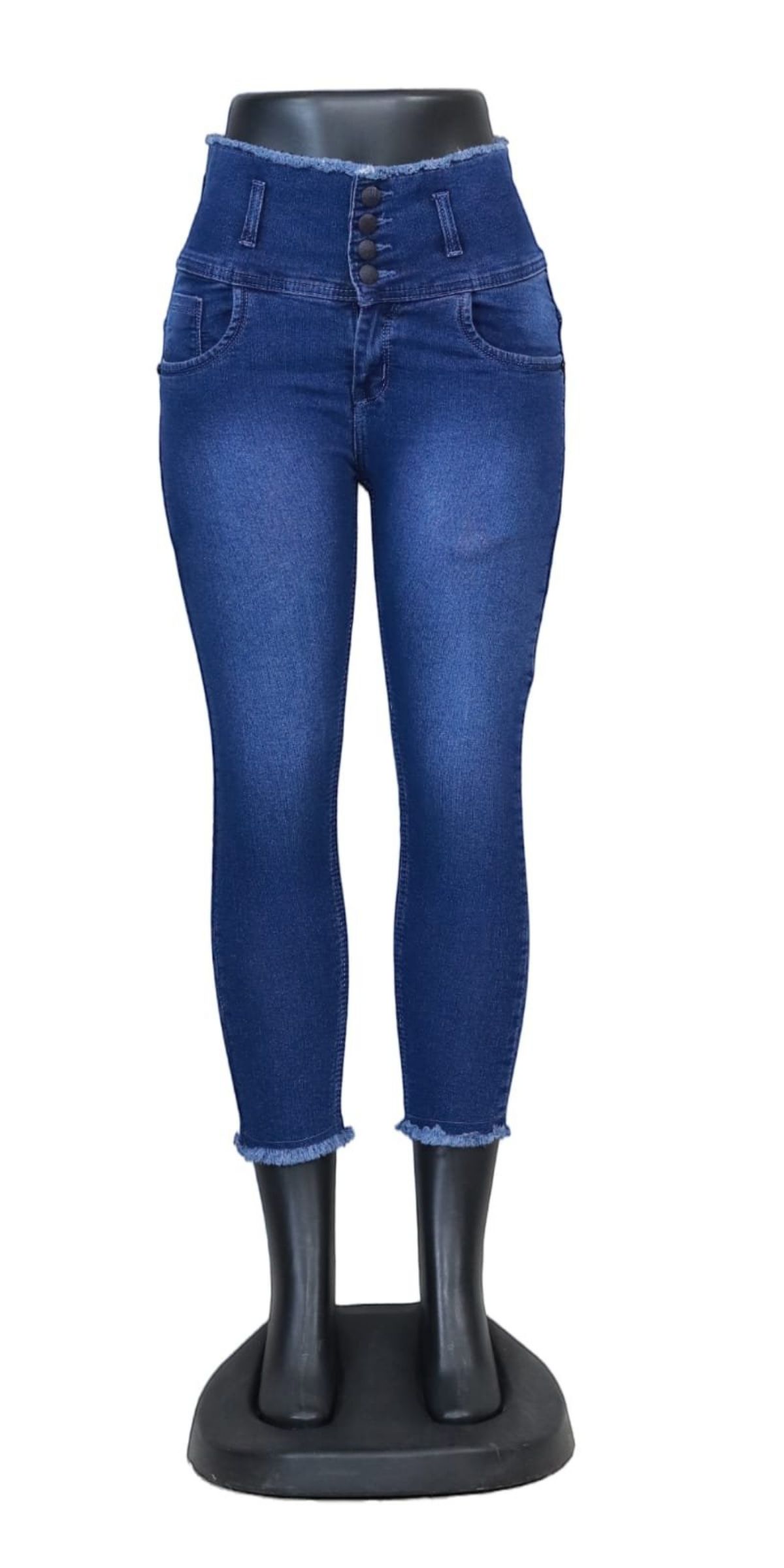 Women's Dobby Burjar Jeans- Yi88