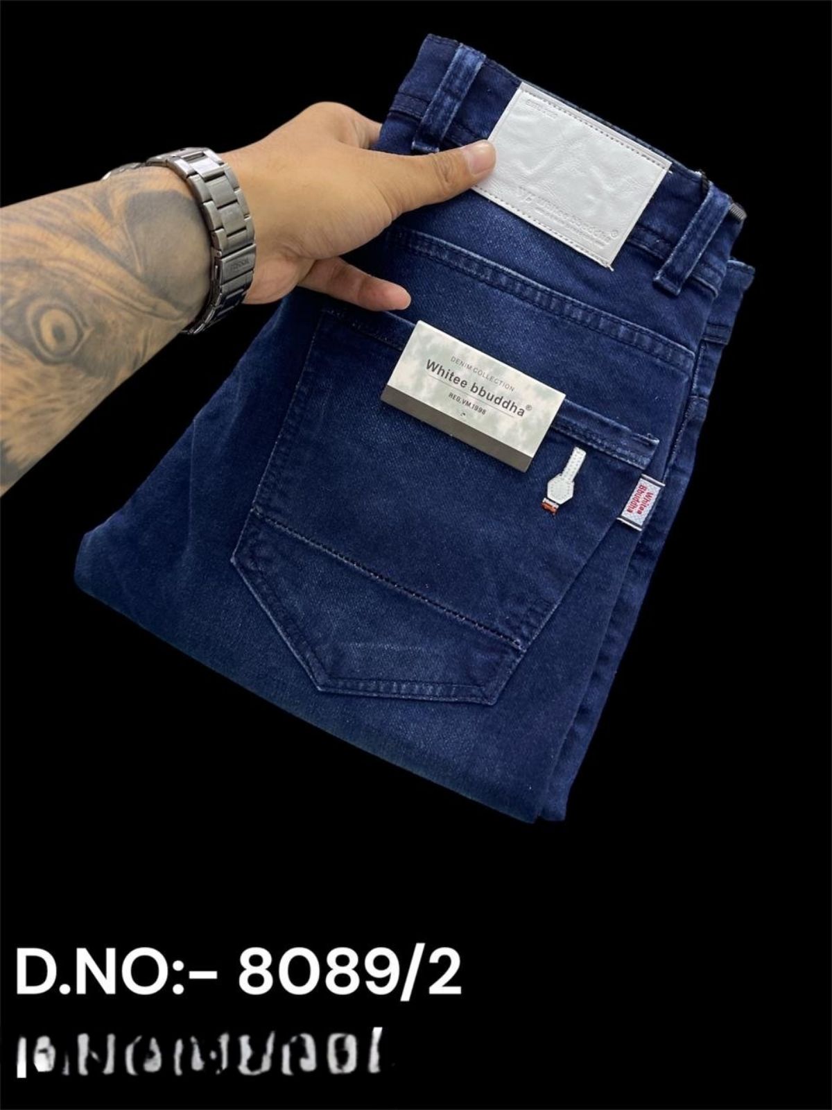 Whitee Budhha Men's RFD Jeans-8086/2 (30-38)