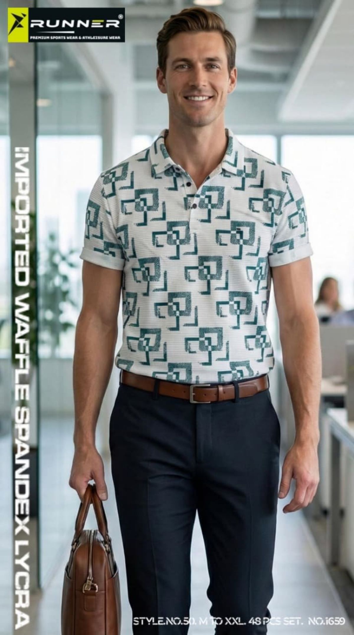 RUNNER Men's T-shirts Set D No- 50