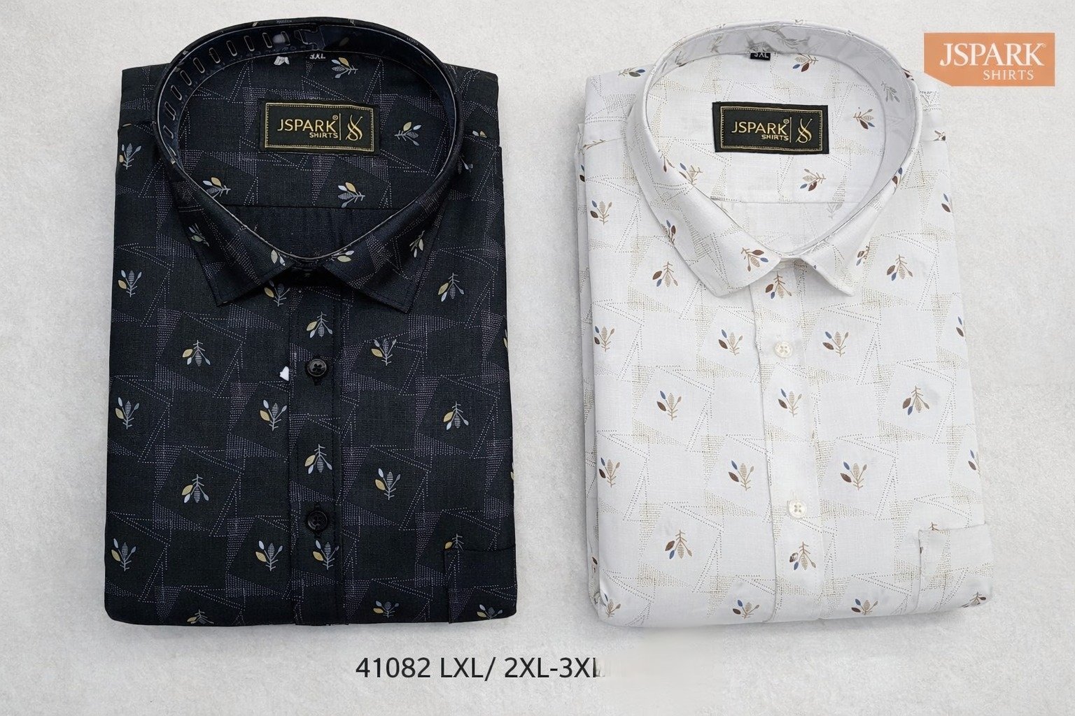 Jspark Shirts- 41082 (2XL-3XL)