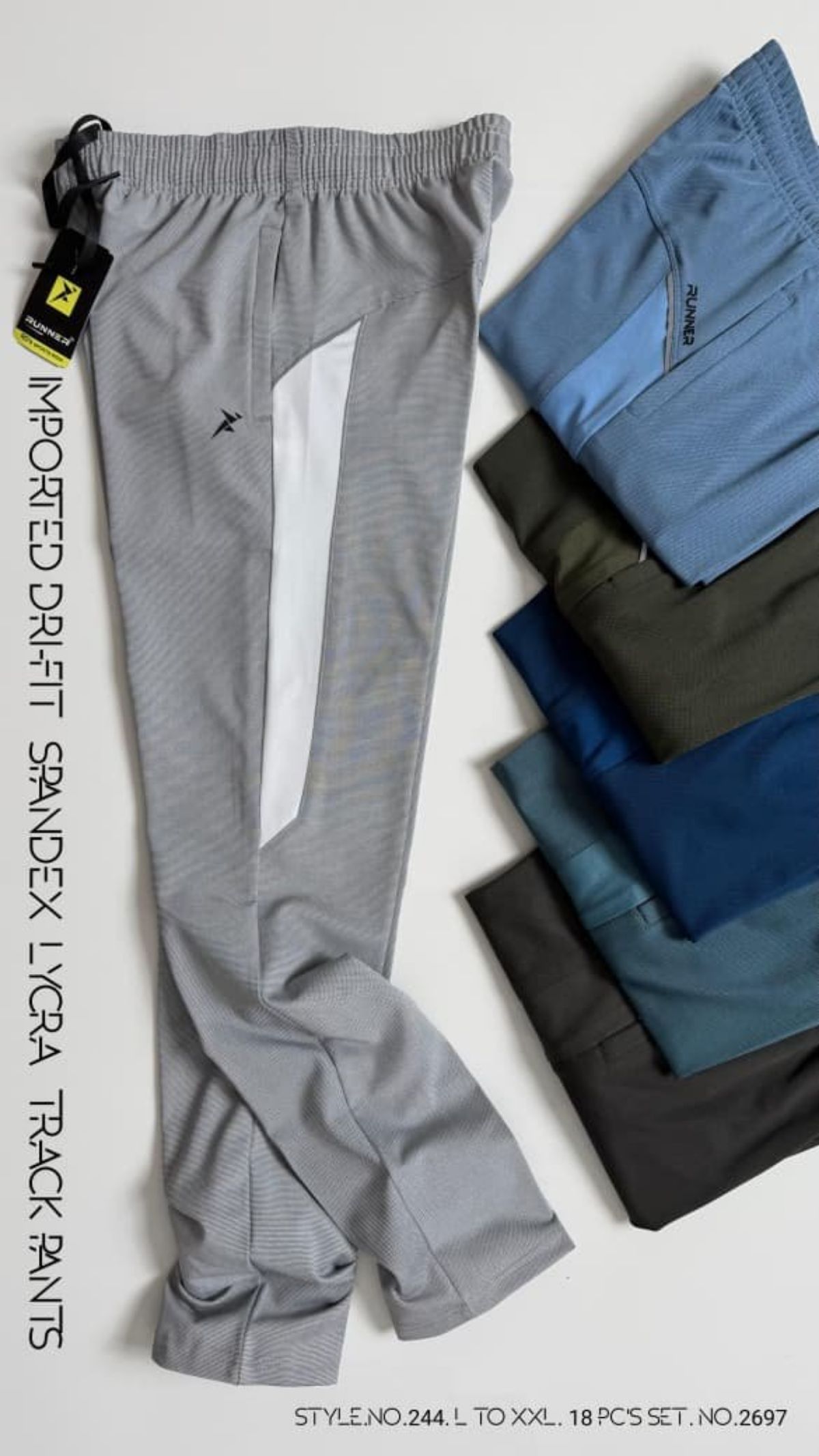 RUNNER Men's Trackpants D No- 244