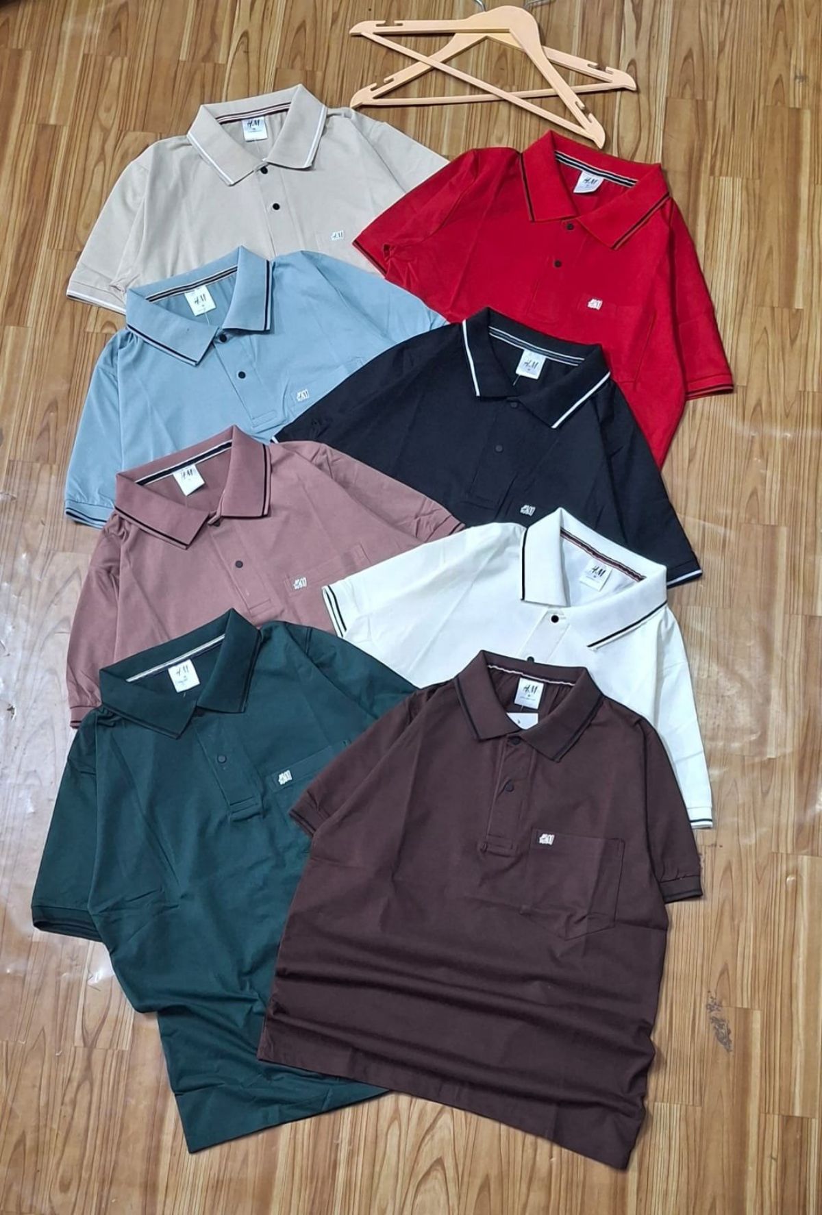Polo Collared Neck T-shirts For Men's
