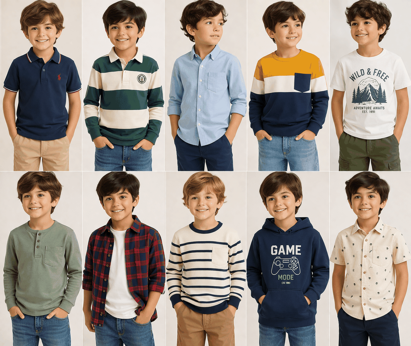 Boy's Top Wear